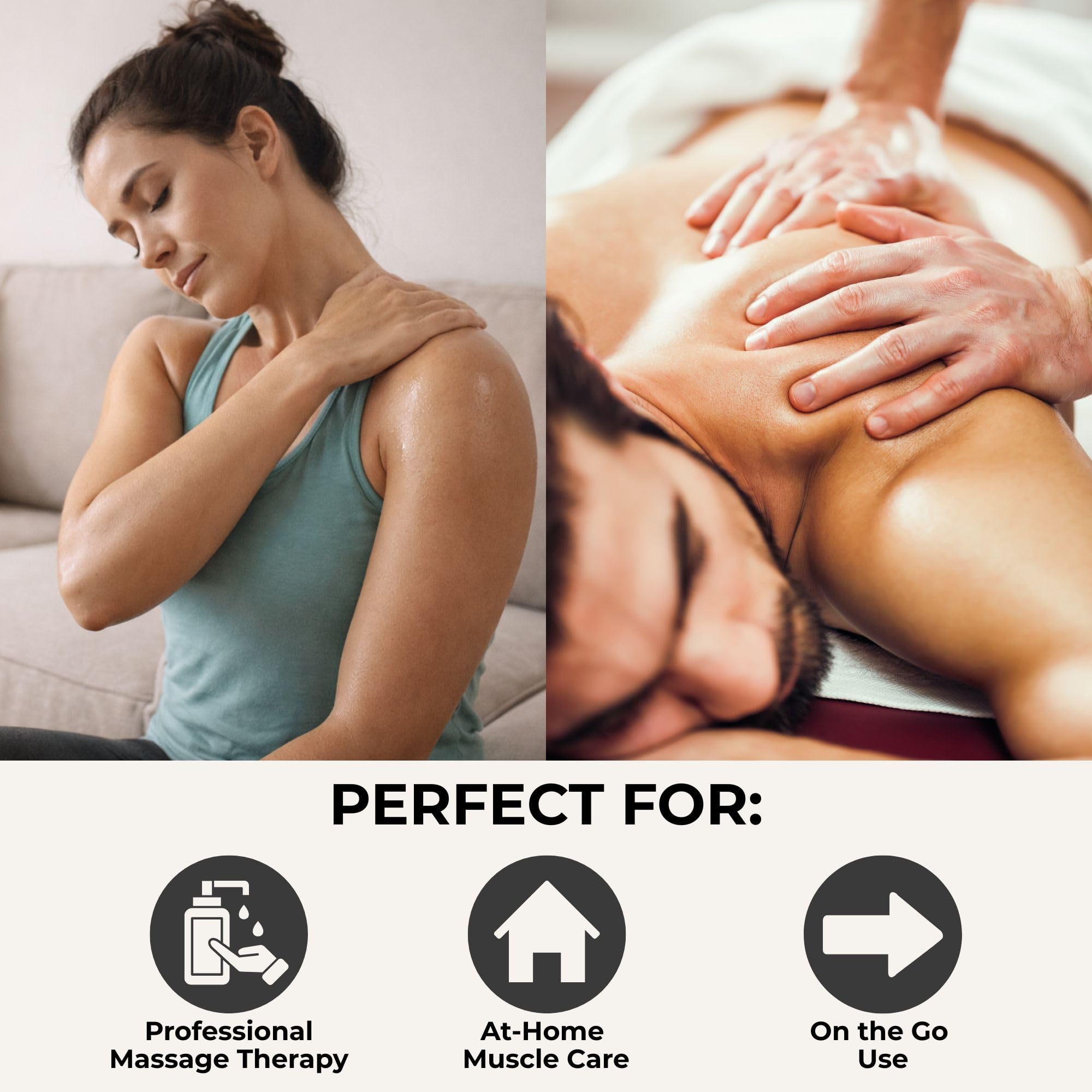 Prossage Heat Warming Relief Massage Oil for Therapuetic Massages, Deep Tissue Massages, and Aromatherapy, Topical Reliever, 8 Ounce Bottle THERABAND uk supplements