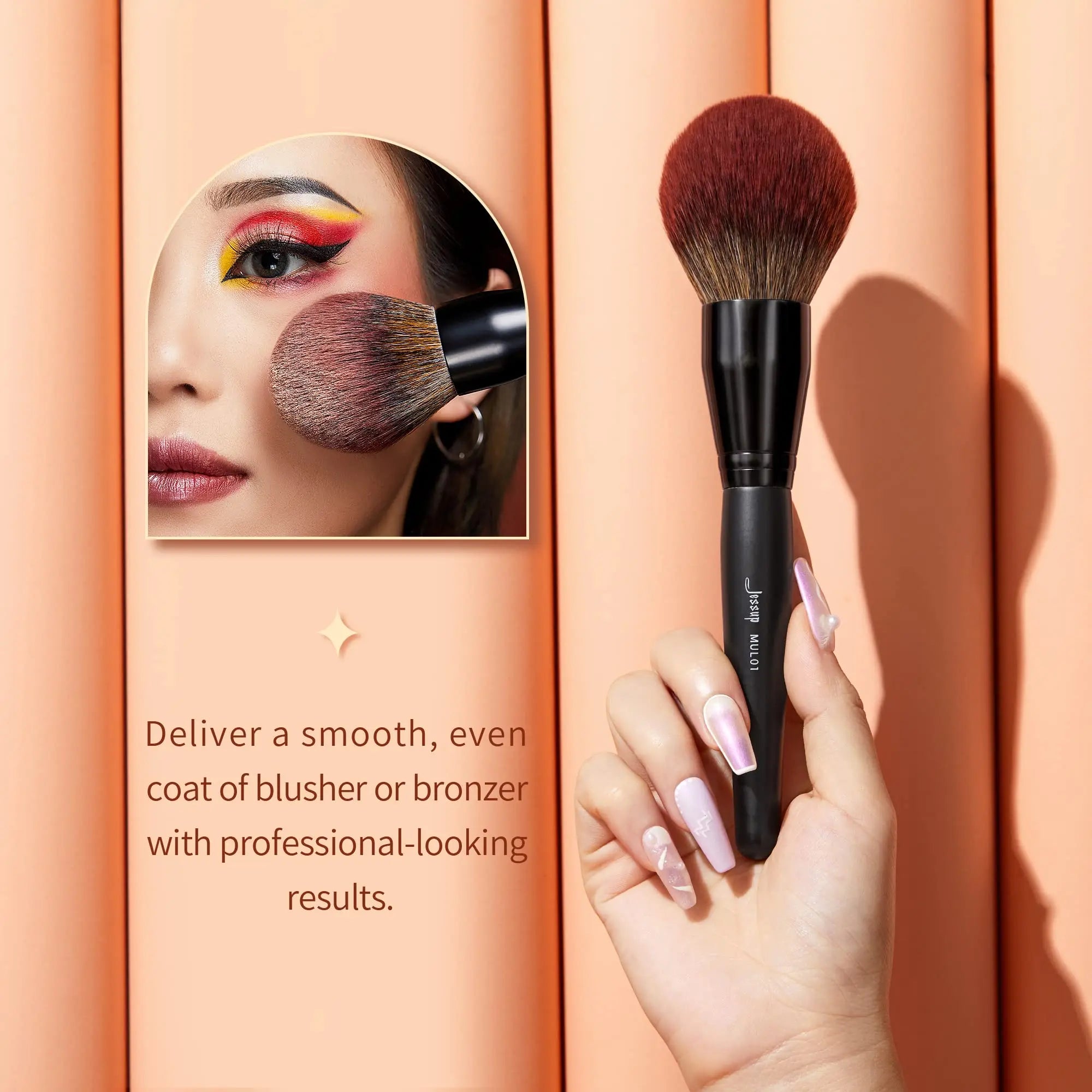 Jessup Powder Makeup Brush, Large Finishing Mineral Powder Brush for Full Face, Body Makeup, Vegan Flawlessly Face Brush for Powder, Blush & Bronzer MUL01 Jessup uk supplements