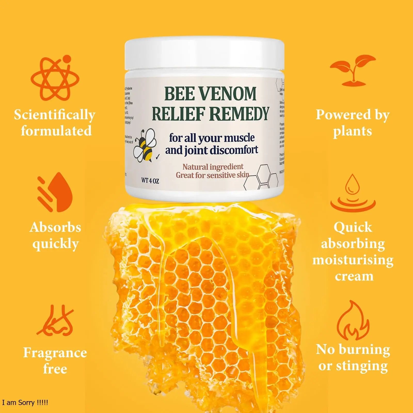 Benolixia Bee Venom Joint Cream - Advanced Joint and Bone Cream, Specially for Back, Neck, Hands, Knees Benolixia uk supplements