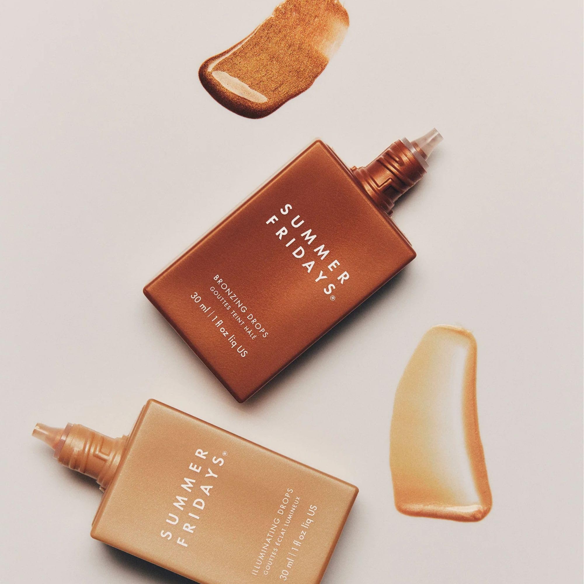 Summer Fridays Bronzing Drops - Hydrating Serum-Like Formula with Hyaluronic Acid - Hybrid-Makeup with Skincare Benefits - Help Support a Healthy Skin Barrier - Soft, Dewy Finish (1 Fl Oz) Summer Fridays uk supplements
