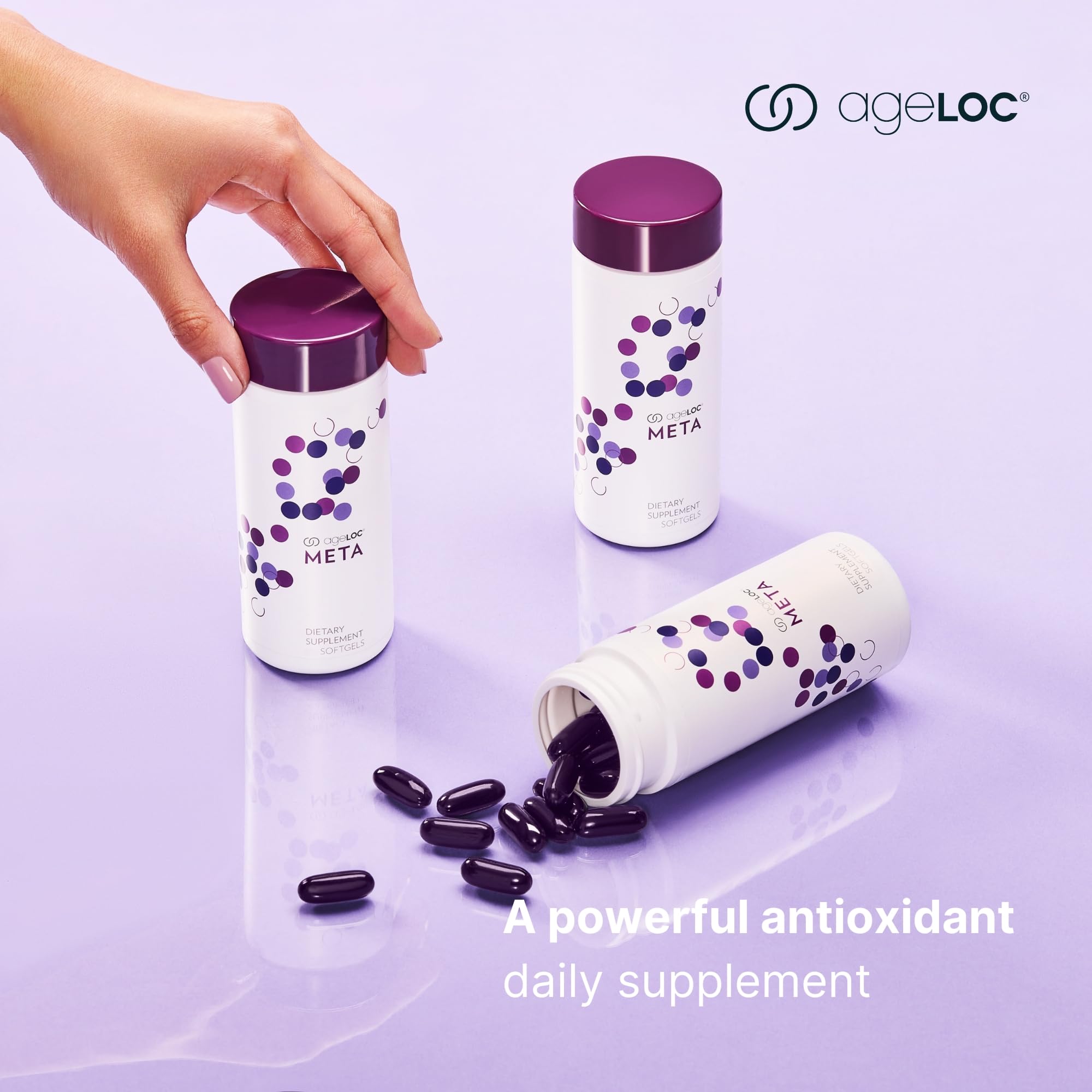 Nu Skin ageLOC Meta | Premium Dietary Supplement | Advanced Soft Gel Capsules Promoting Metabolic Health, Immune Support, Antioxidant Defense, and Improved Gut Health Nu Skin uk supplements