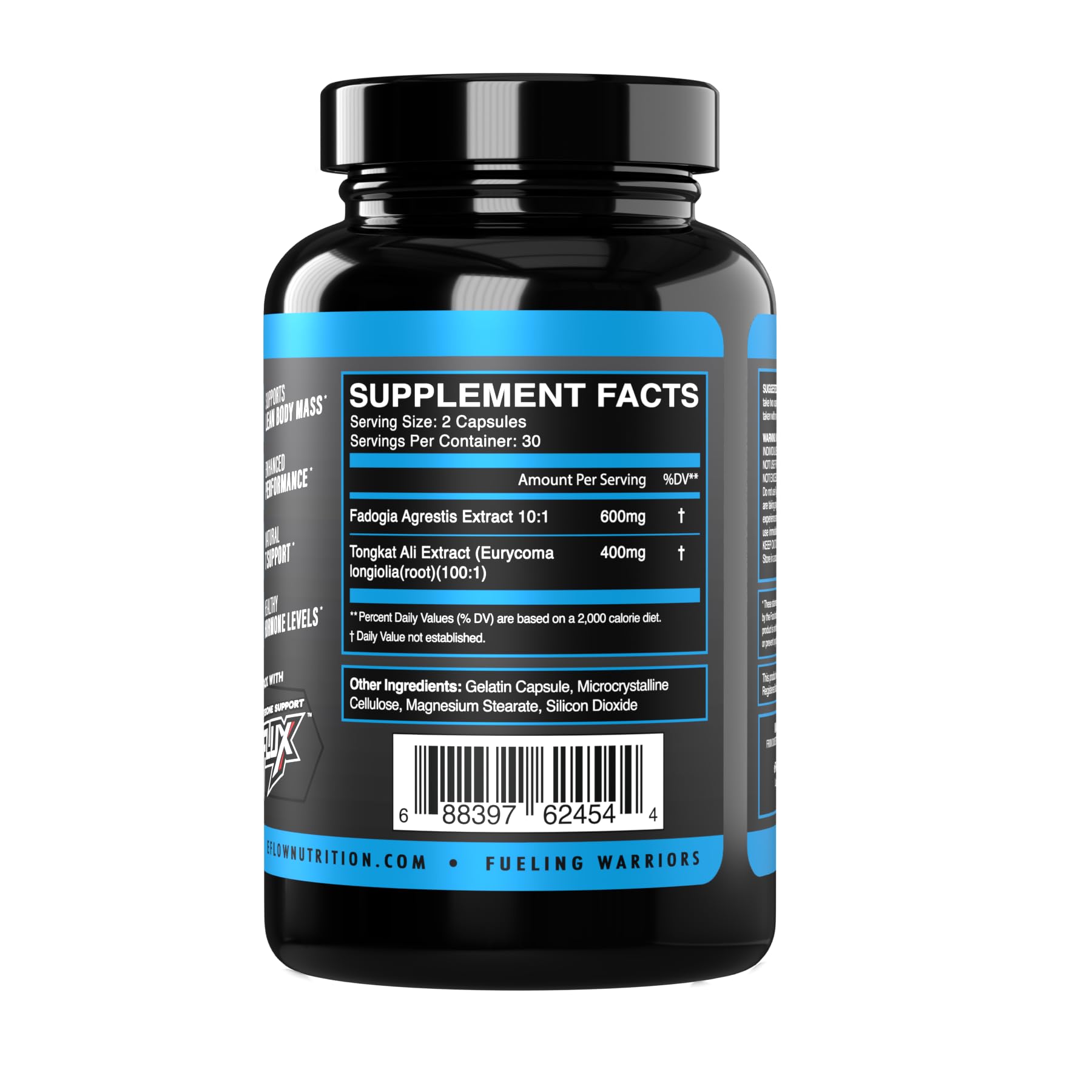 eFlow Nutrition Fadogia Agrestic + Tongkat Ali - [2-in-1] Natural Performance Supplement eFlow Nutrition uk supplements