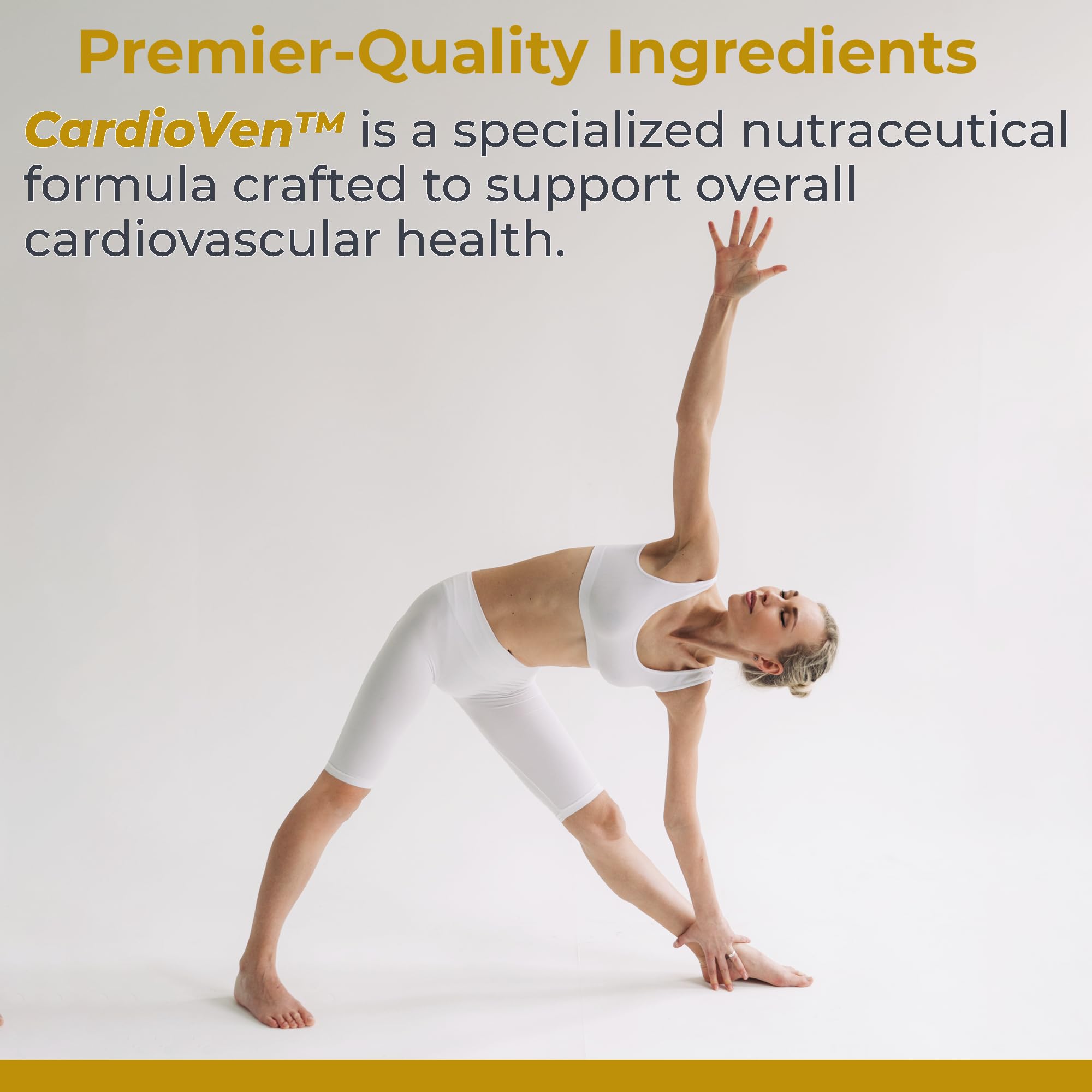 Premier Research Labs CardioVen - CoQ10, Coenzyme Q10, Co Q 10 Supplement 50mg, Ubiquinol with Chlorella, Tocotrienol & Cayenne Pepper for Heart Health, Antioxidant Support - 60 Vegetarian Capsules Premier Research Labs uk supplements