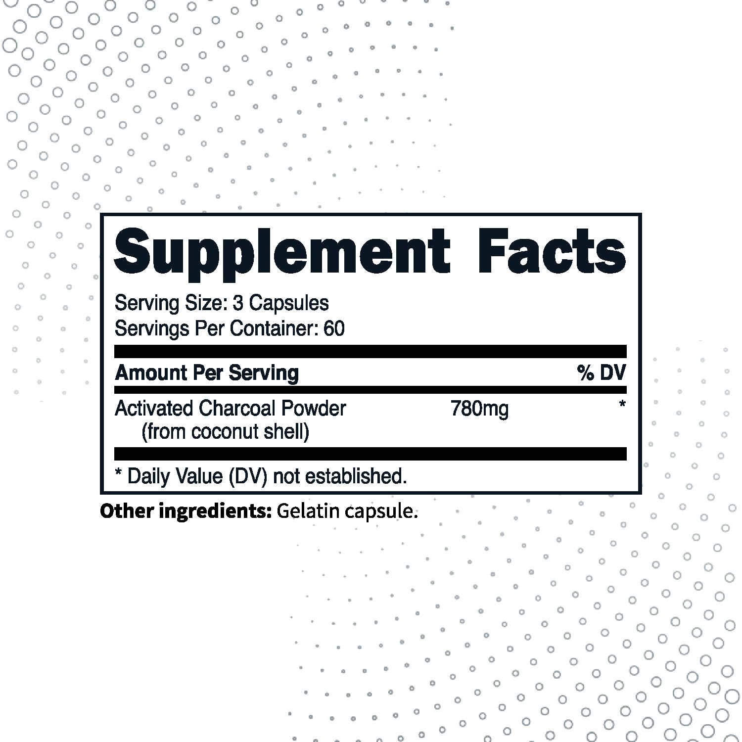 Type Zero Activated Charcoal Capsules (180 Count) - 60 Servings, 780mg Per Serving, from Coconut Shell, Non-GMO, Gluten-Free Type Zero uk supplements