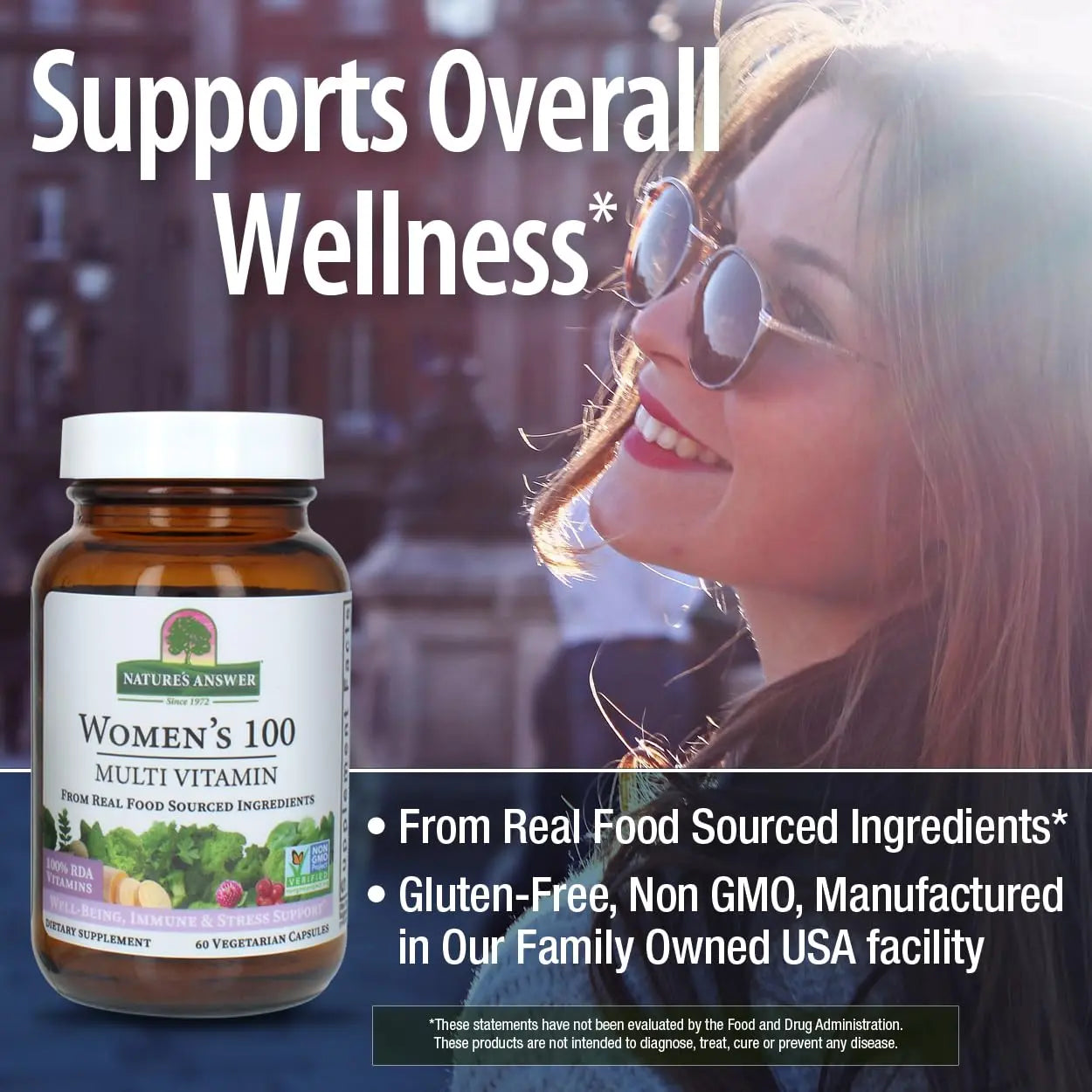 Nature's Answer Women's 100, Multivitamin, 60 Vegetarian Capsules Nature's Answer uk supplements