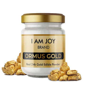 I Am Joy co. Pure Ormus White Gold Powder Monoatomic M-State 24k 99.99% | No Plastic, No Lye, No Dyes, No Fillers | 22 Grams I Am Joy co. uk supplements