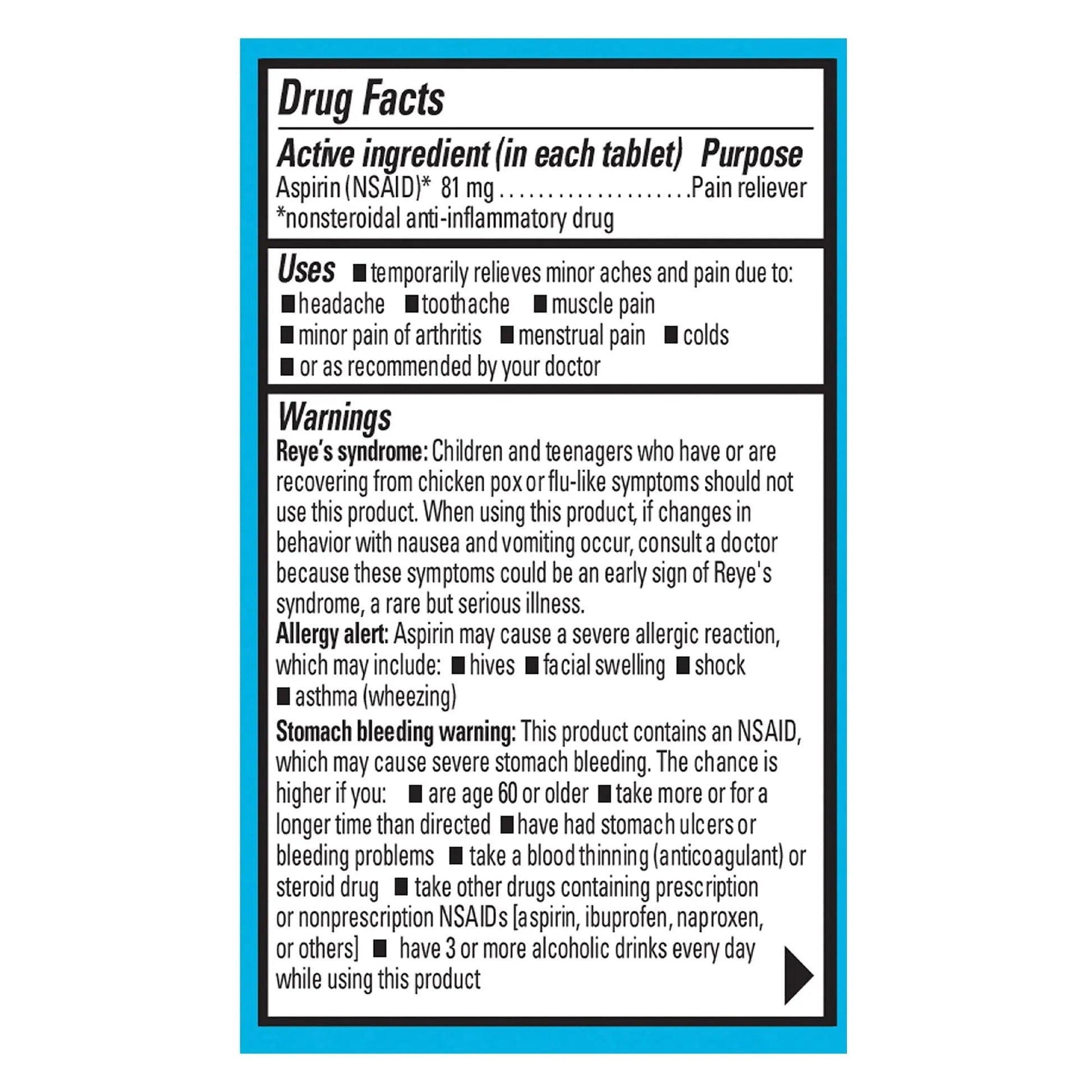 Ecotrin Low Strength Safety Coated Aspirin, NSAID 81mg, 45 count (2 Pack) Ecotrin uk supplements