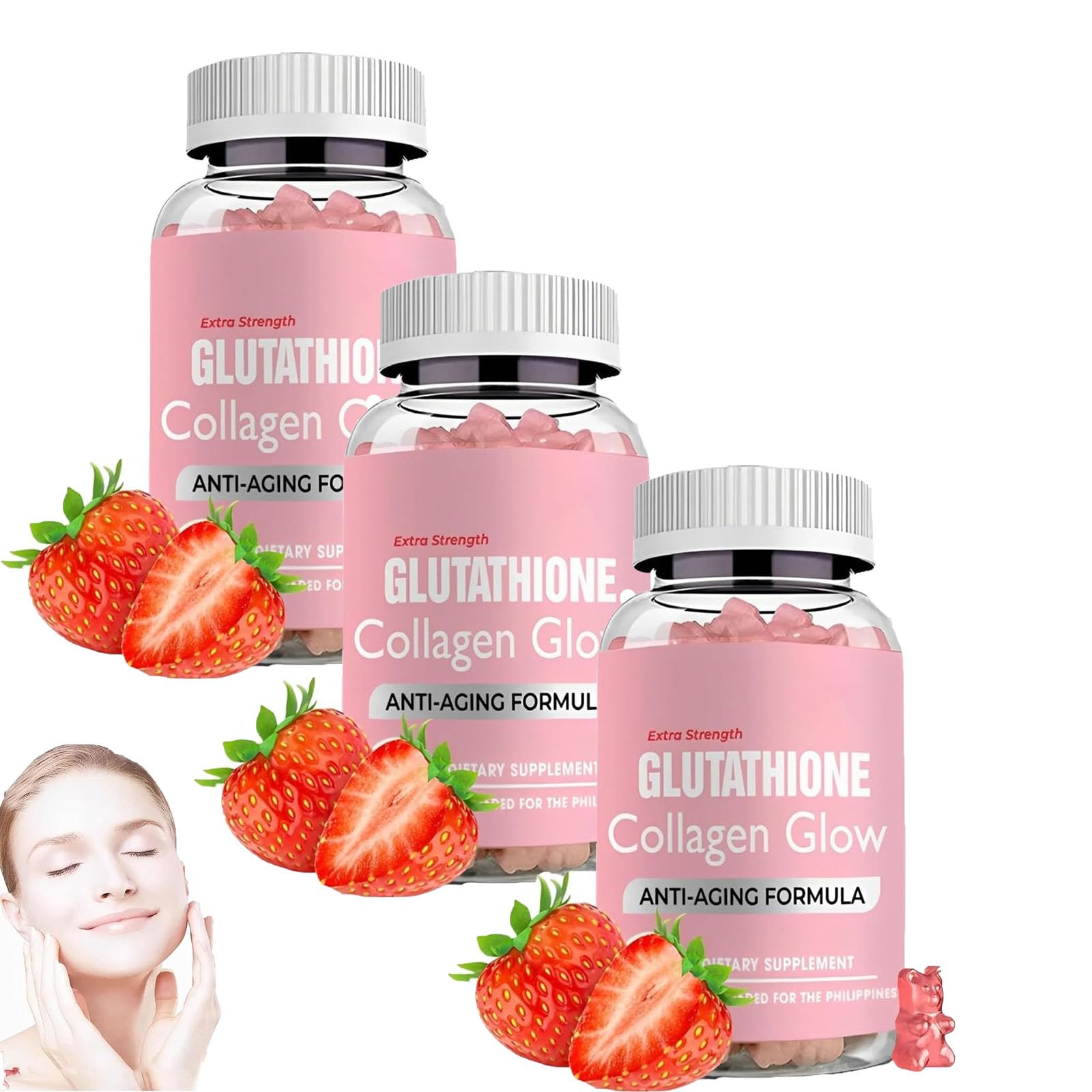 Caduola Glutathione Collagen Glow Gummies, Glutathione Collagen Glow Gummies for Dark Spot Caduola uk supplements