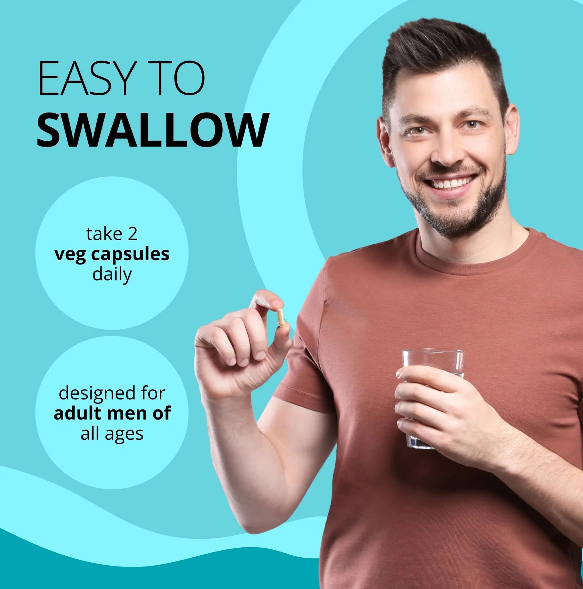Stellar Labs Men's Low FODMAP Vegan Daily Multivitamin, No Iron | Easy On Sensitive Stomachs, Easy to Swallow Vitamins | Stellar Labs uk supplements