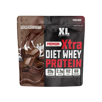 XL Nutrition Xtra Diet Whey Protein | 112 Calories | with Added L Carnitine and Green Tea Extract XL Nutrition uk supplements