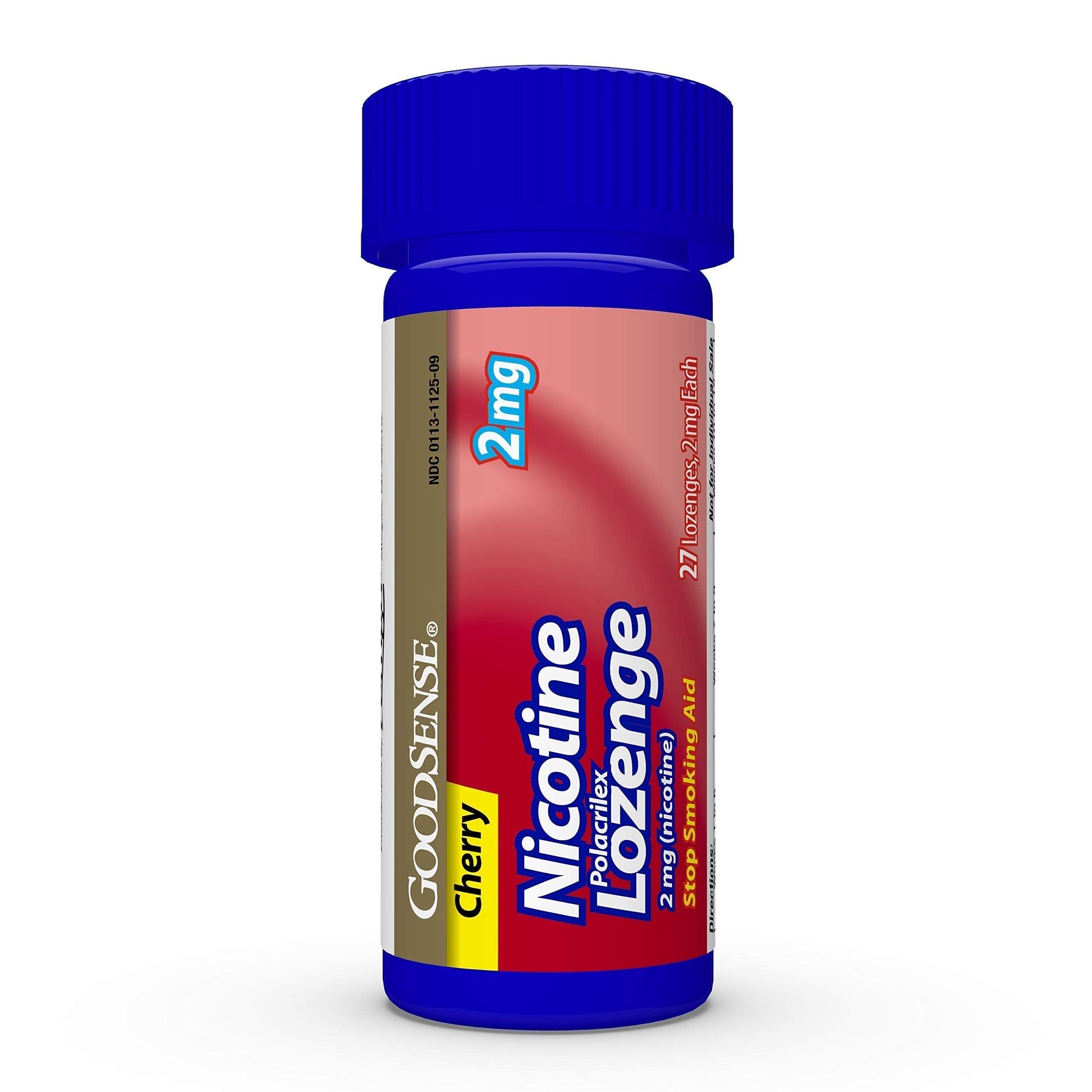 GoodSense Nicotine Polacrilex Lozenge, 2 mg (nicotine), Stop Smoking Aid GoodSense uk supplements