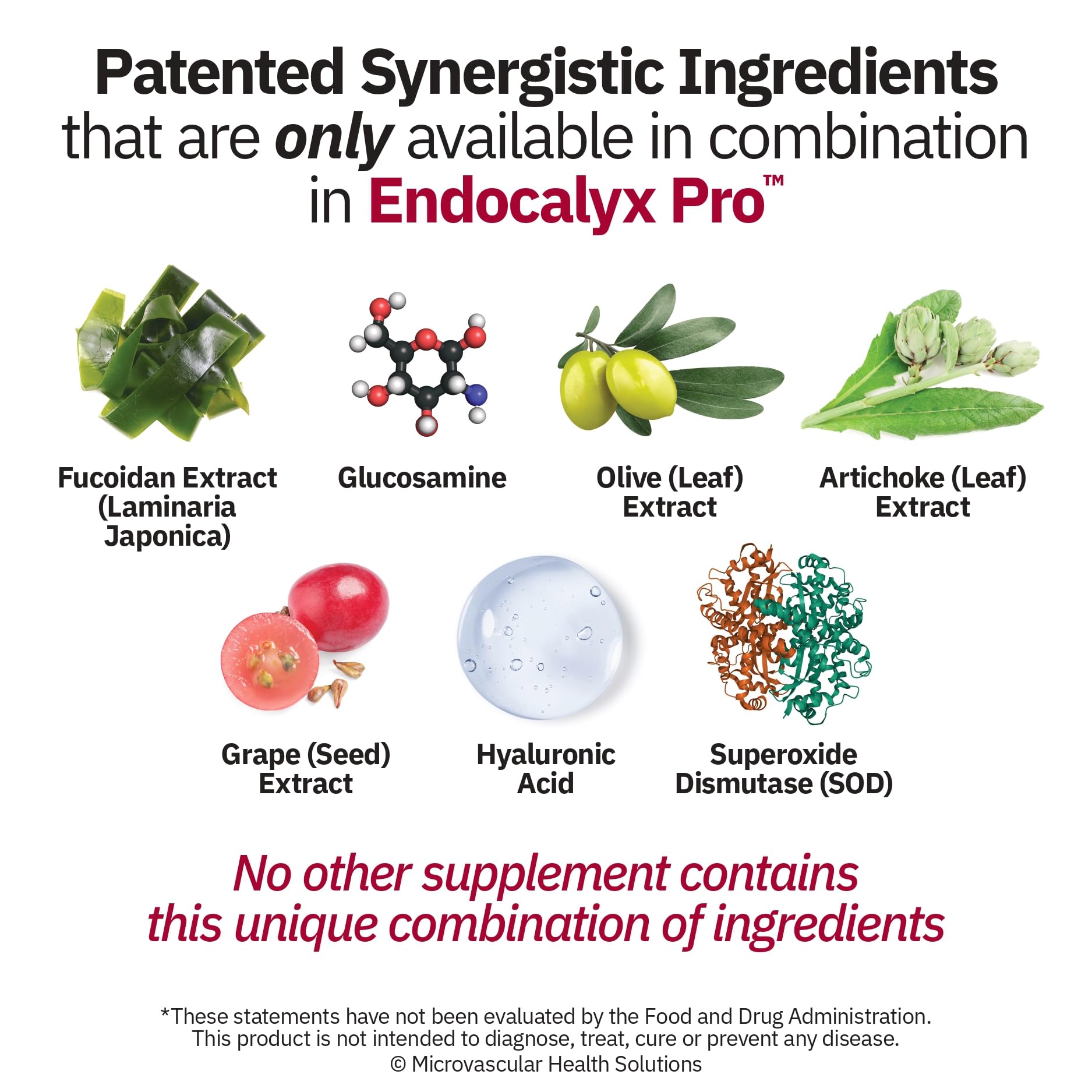 MYBODYRX Endocalyx Pro Supplement – Endothelial Glycocalyx Support 120 Capsules - Vascular & Microcirculation Health – Clinically-Studied – Patented – Supports Nitric Oxide Functions MYBODYRX uk supplements