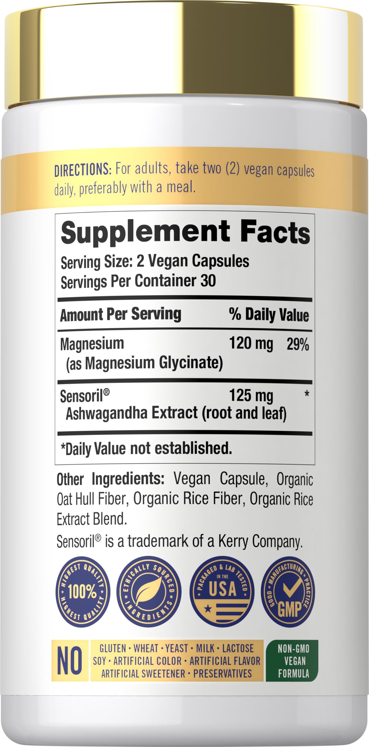Carlyle Cortisol Supplement | 60 Vegan Capsules | Ashwagandha & Magnesium Complex | Non-GMO, Gluten Free Carlyle uk supplements