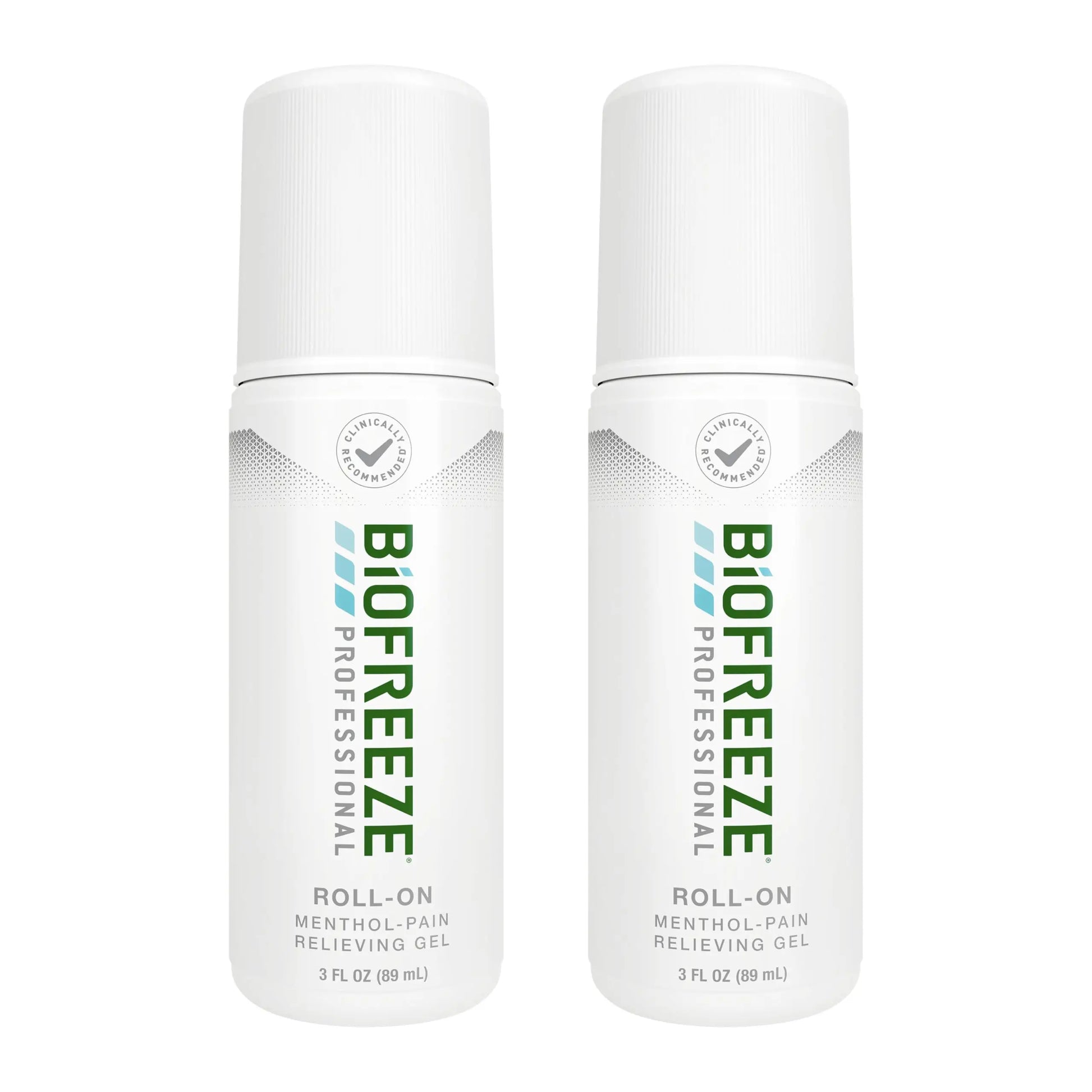 Biofreeze Professional Pain Relief Roll On, Knee & Lower Back Pain Relief, Arthritis Pain Reliever, Neck Pain Relief, Cooling Joint Pain Relief, Roll-On Menthol Gel 3 Fl Oz (Pack of 2) Biofreeze uk supplements