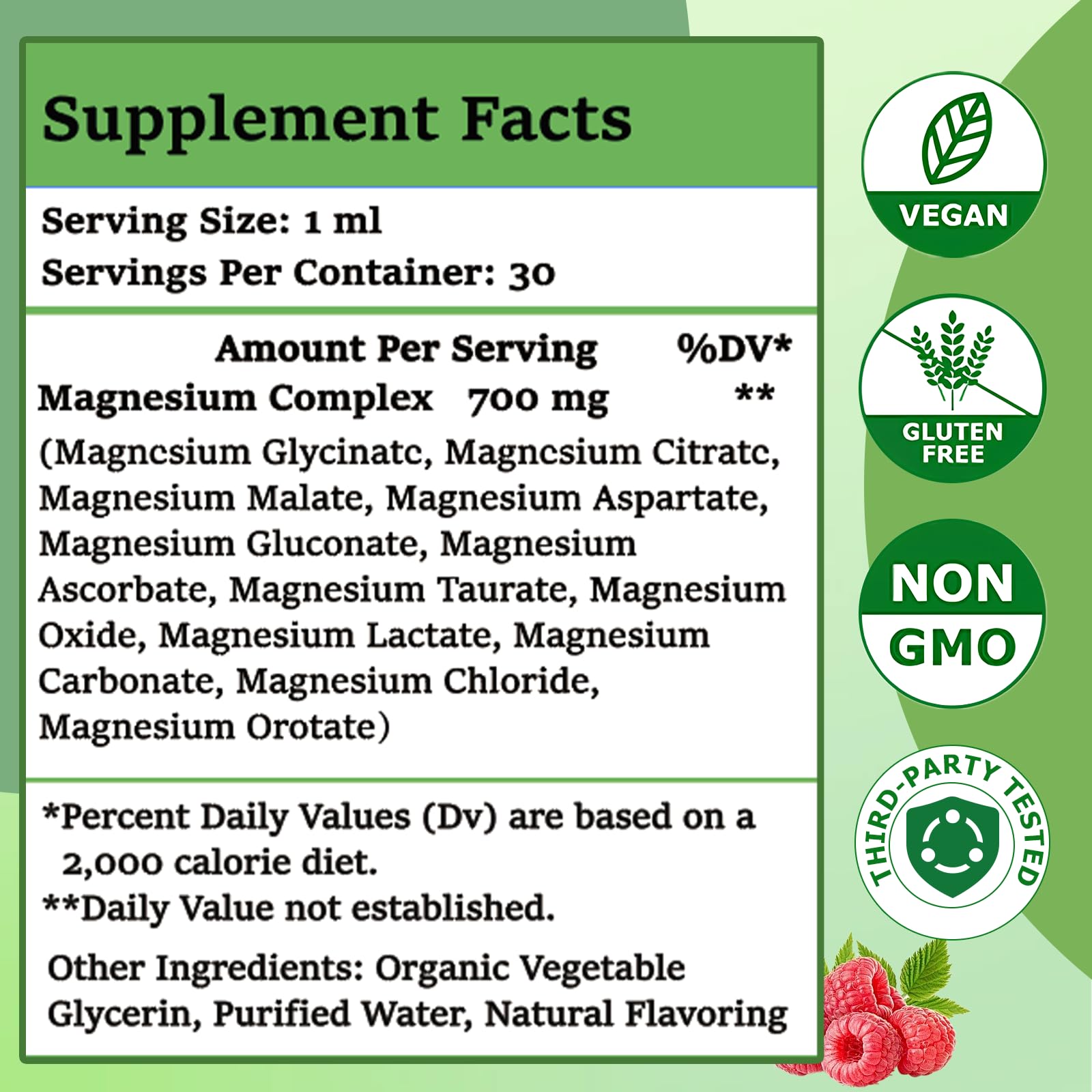 Magnesium 12 in 1 Complex Liquid Drops 700mg, High Absorption Magnesium Glycinate Citrate Malate Taurate & 8 Forms, Magnesium Complex Blend Supplement for Sleep Muscle Nerve Energy Heart Health JUIWEFKK uk supplements
