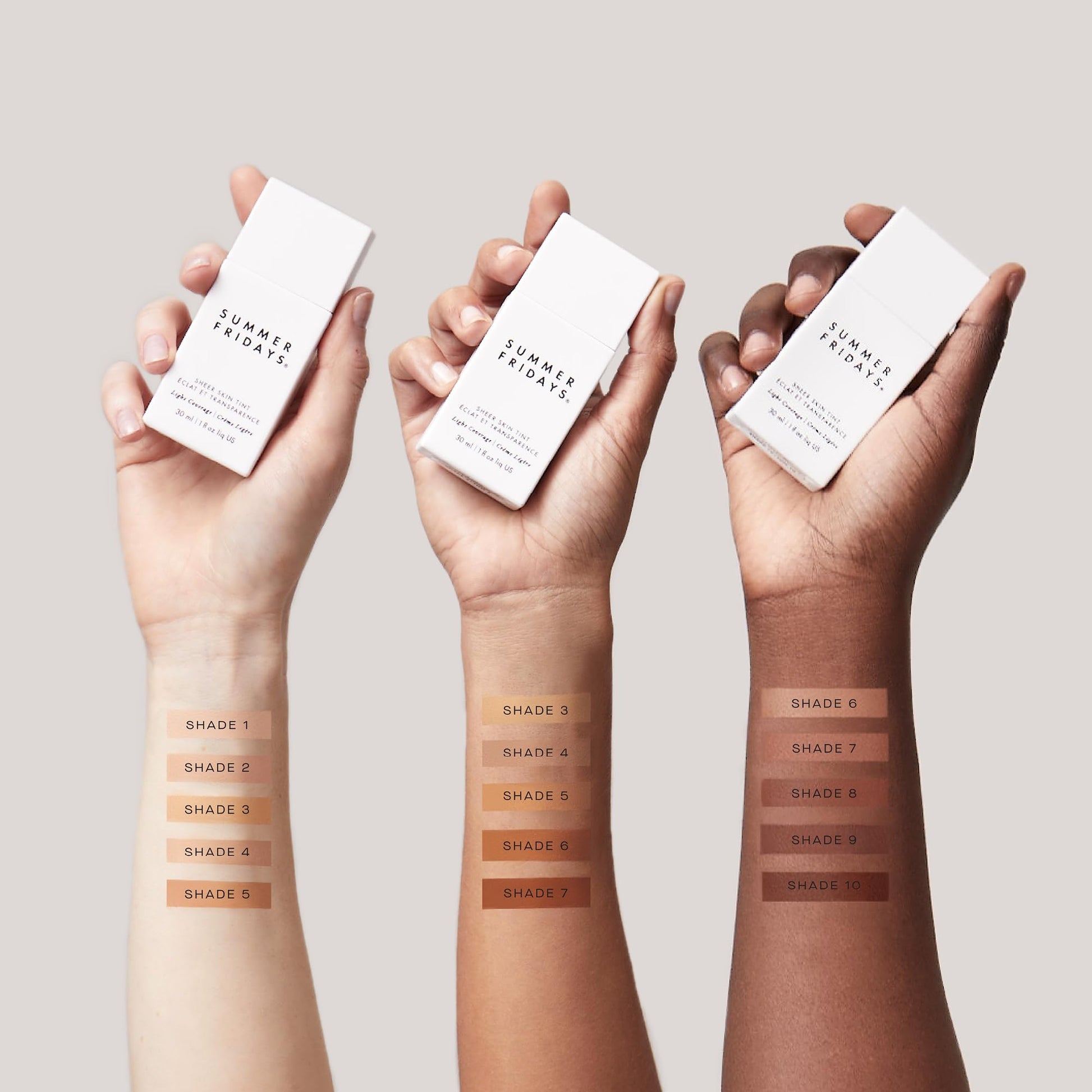 Summer Fridays Sheer Skin Tint - Skin Tint with Hyaluronic Acid - Helps Diminish Uneven Skin Tone - Sheer to Light Coverage - Shade 5 - Medium with Warm Neutral Undertones (1 Fl Oz) Summer Fridays uk supplements