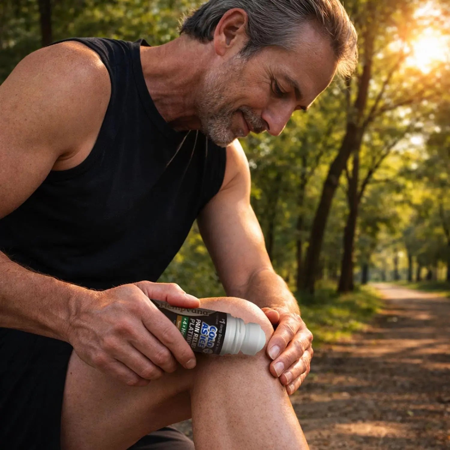 Hempvana Roll On Cold As Ice Platinum Fast Pain Relief for Knees, Neck, Hips, Shoulders, Back + Arthritis Pain Relief w/Hemp Seed Oil, AS SEEN ON TV, Cooling Menthol Hempvana uk supplements