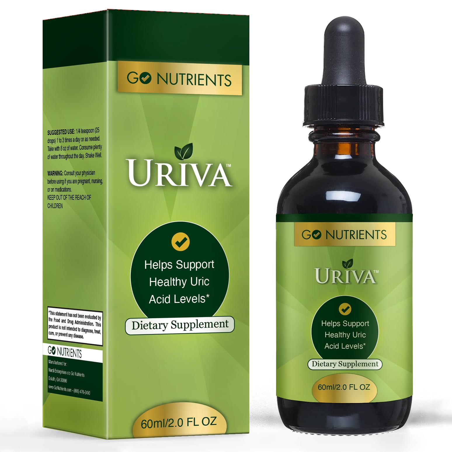 Go Nutrients Uriva Advanced Uric Acid Flush Cleanse with Tart Cherry Extract Celery Seed Extract Turmeric Go Nutrients uk supplements