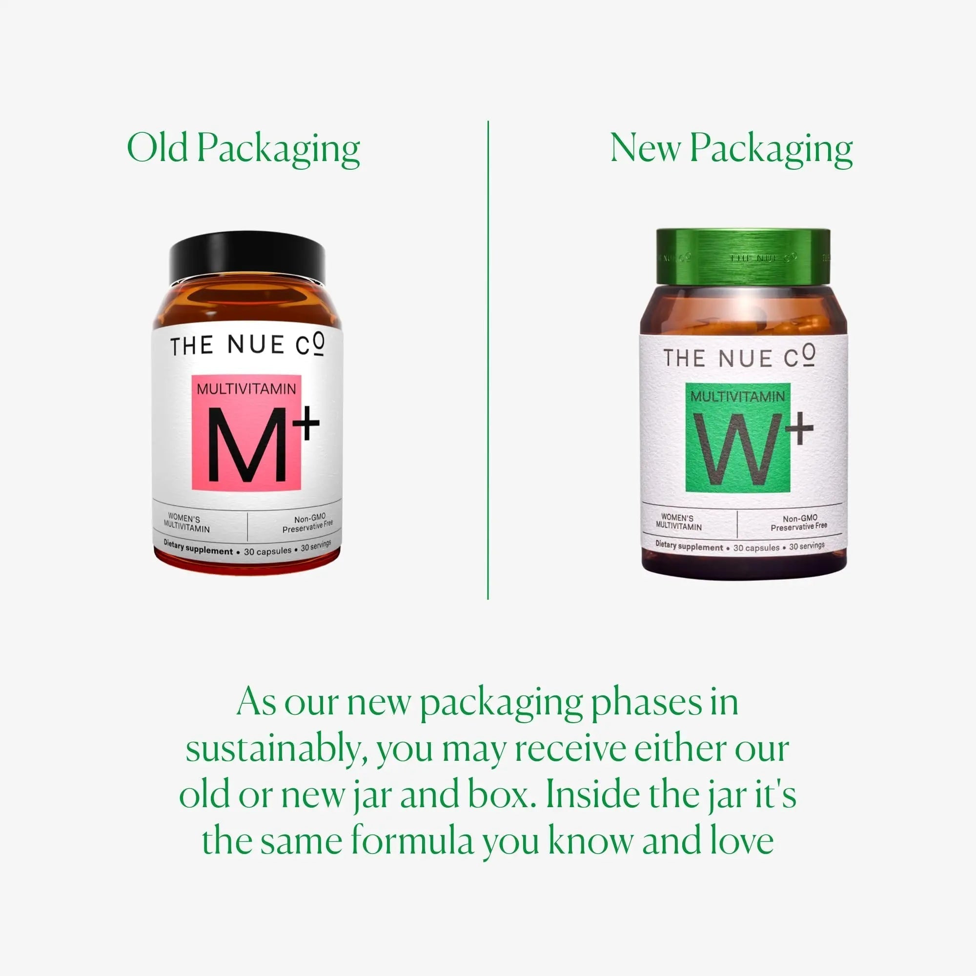 The Nue Co. Women's MULTIVITAMIN Supplement- Supports Energy, Immunity, Focus, Vegan, Gluten Free, 30 Capsules The Nue Co uk supplements