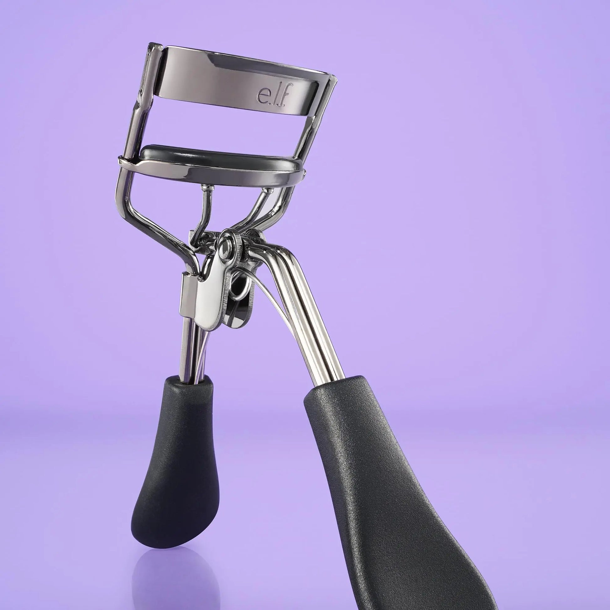 e.l.f. Pro Eyelash Curler, Strong, Contoured, Eye-Opening, Voluminous Lashes, Includes Additional Rubber Replacement Pad, Silver e.l.f. uk supplements