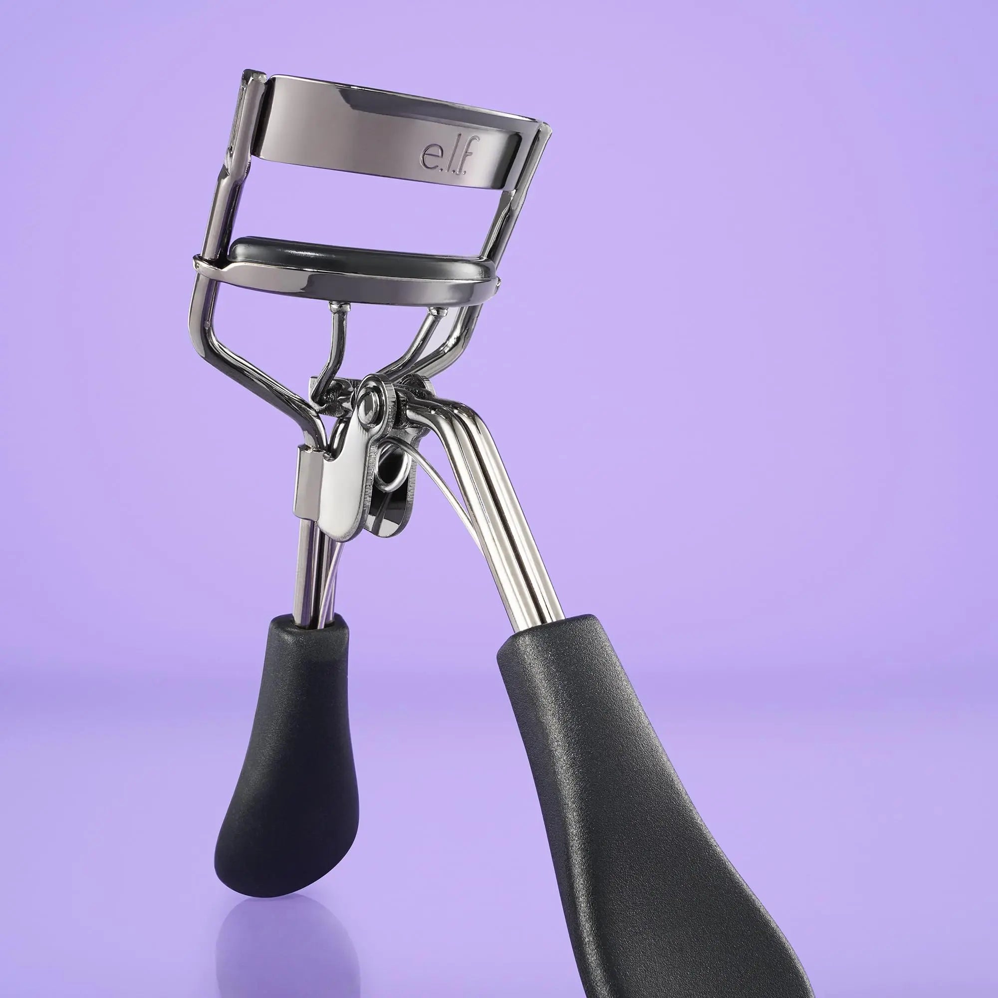 e.l.f. Pro Eyelash Curler, Strong, Contoured, Eye-Opening, Voluminous Lashes, Includes Additional Rubber Replacement Pad, Silver e.l.f. uk supplements