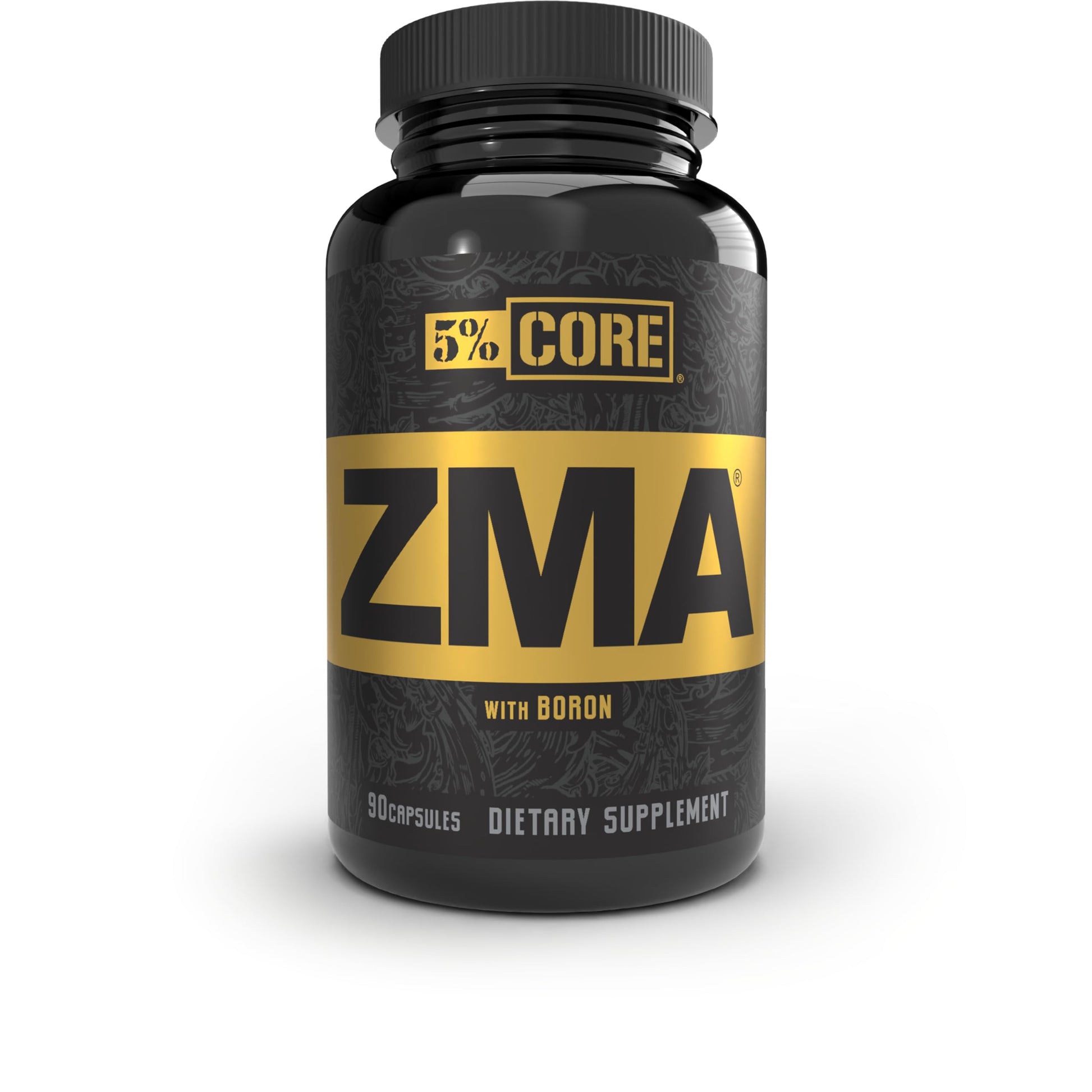 5% Nutrition Core ZMA (with Boron) | Promotes Recovery by Restoring Levels of Zinc, Magnesium & Vitamin B-6 (90 Capsules) 5% Nutrition uk supplements