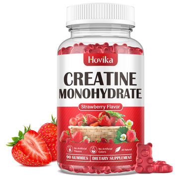 Hovika Creatine Monohydrate Gummies for Men & Women, Chewable 3g Creatine Monohy Hovika uk supplements