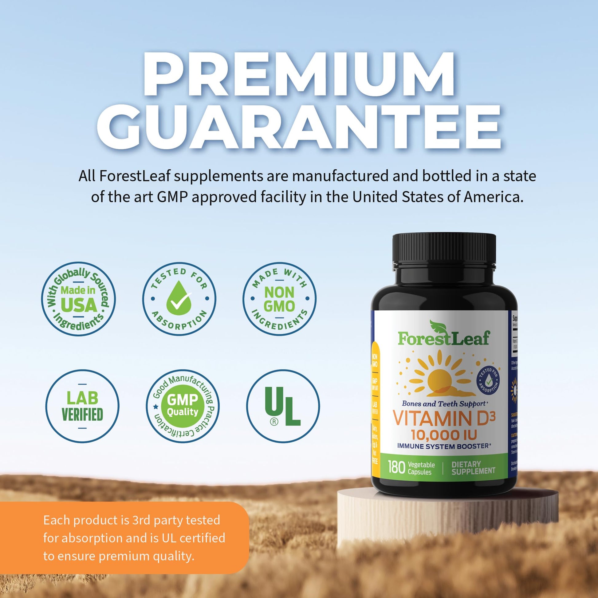 ForestLeaf - Vitamin D3 IU Weekly Supplement - Vitamin D Capsules ForestLeaf uk supplements