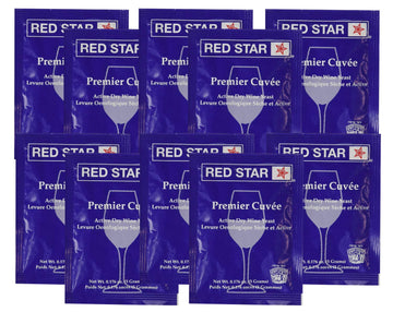 Red Star Premier Cuvee Yeast 10 Packets Red Star uk supplements