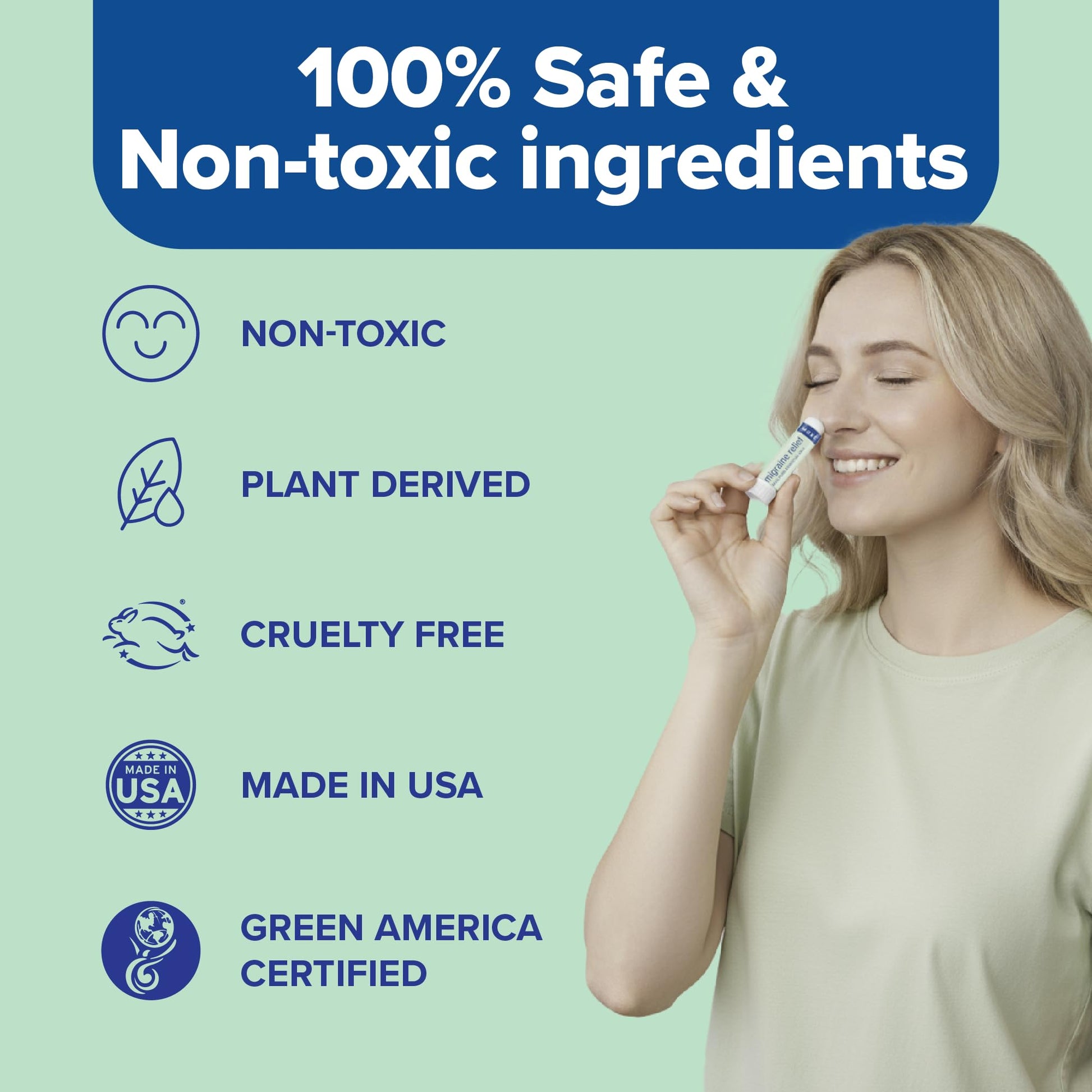 MOXE Migraine Rollon Stick & Nasal Inhaler, Fast Cooling Comfort for Headaches & Tension, Non-Medicated Soothing Vapors, Peppermint, Eucalyptus, and Other Essential Oils, Metal Roller, Made in USA MOXE uk supplements