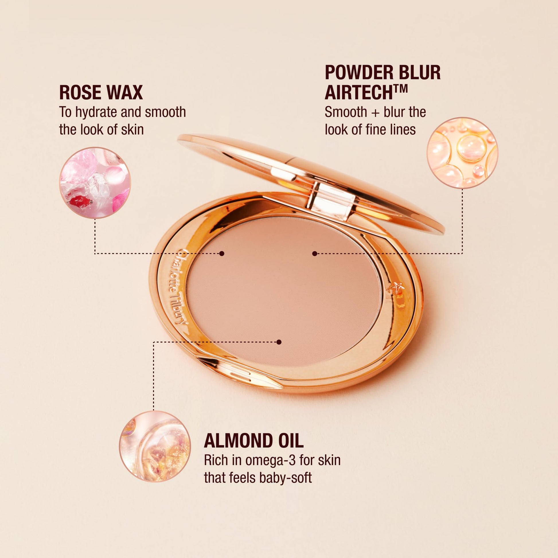 Charlotte Tilbury Airbrush Flawless Finish Setting Powder - Pore-Blurring Pressed Powder for Face Makeup to Minimize Shine with a Soft-Focus Finish - 1 Fair Charlotte Tilbury uk supplements