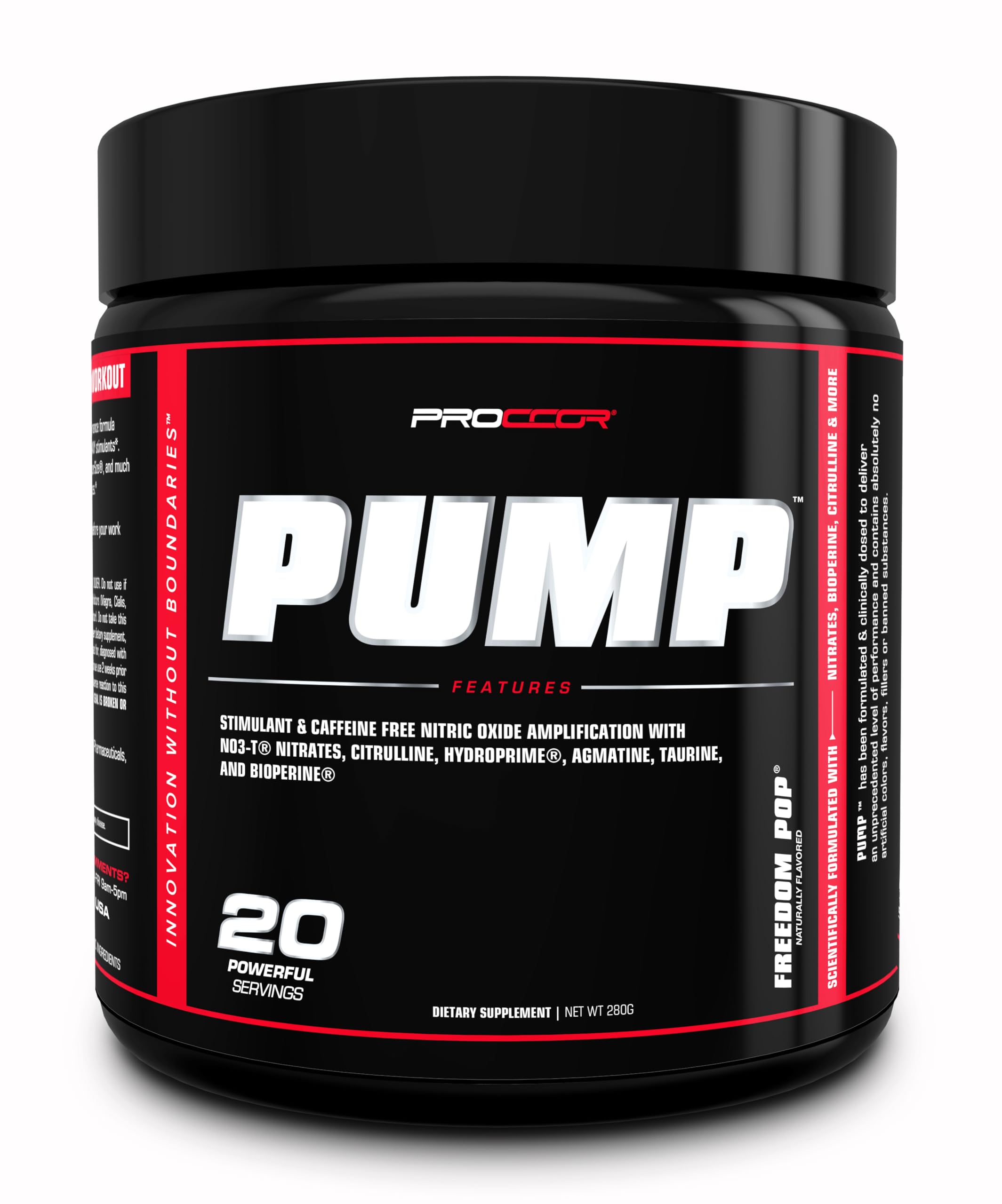 PROCCOR Pump - Stim Free, Fully Clinically Dosed, Scientifically Formulated Performance PROCCOR uk supplements