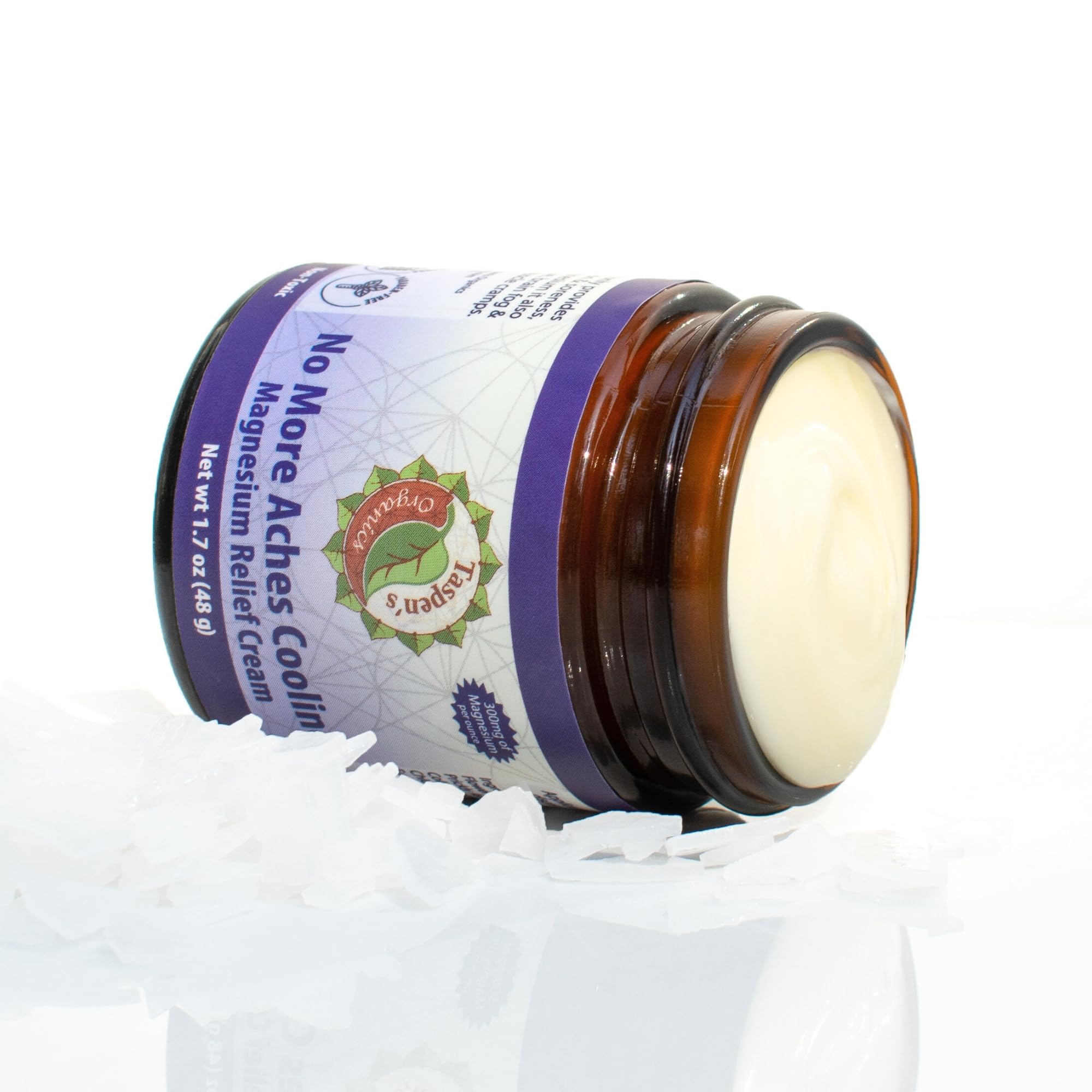 Taspen’s Organics Magnesium No More Aches Cooling Cream – Topical Magnesium Cream for Muscle Relief, Sore Muscles & Post-Workout Recovery with Arnica, Herbs & Essential Oils Taspen's Organics uk supplements