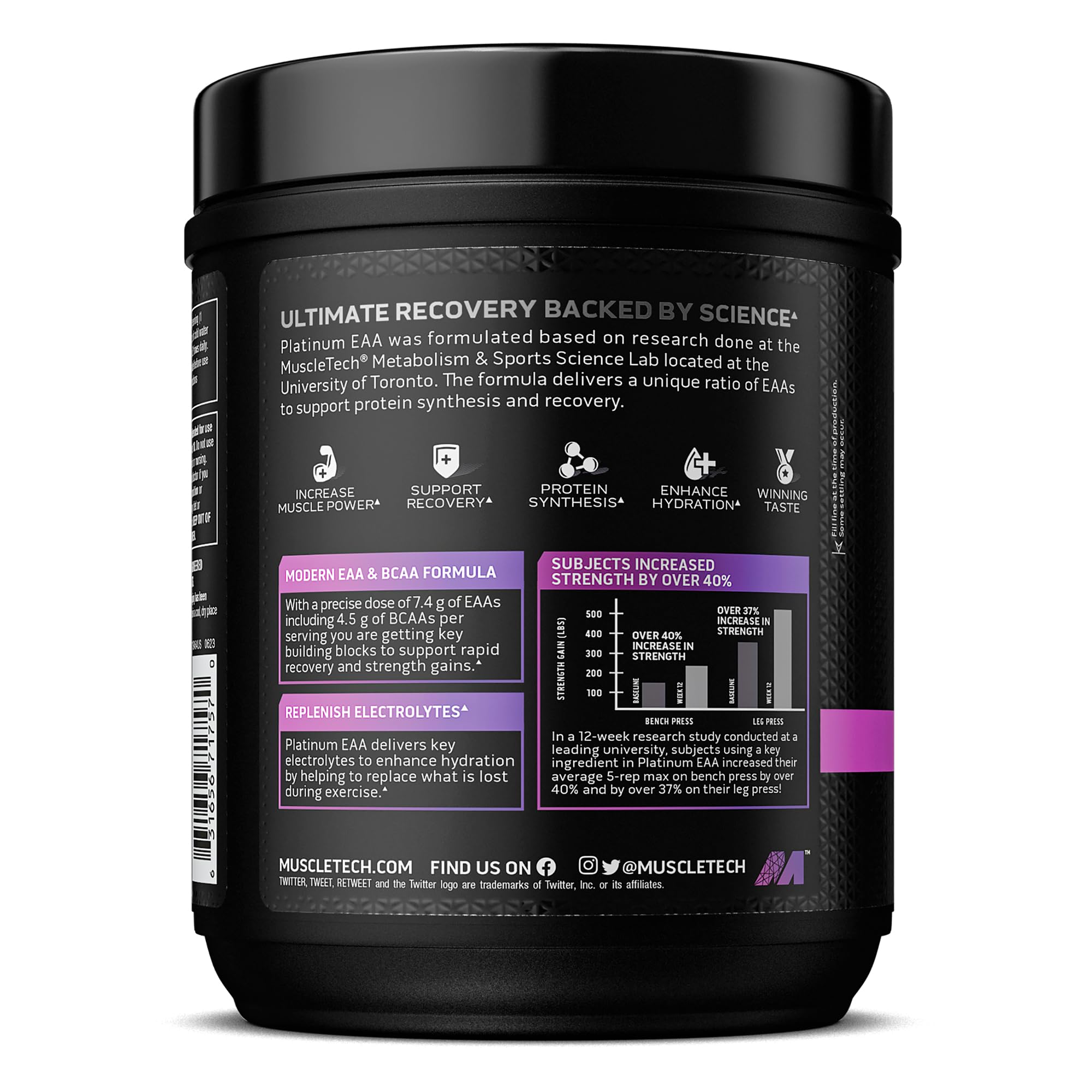 MuscleTech | Platinum 100% EAA+ |Essential Amino Acids | Muscle Strength Builder MuscleTech uk supplements