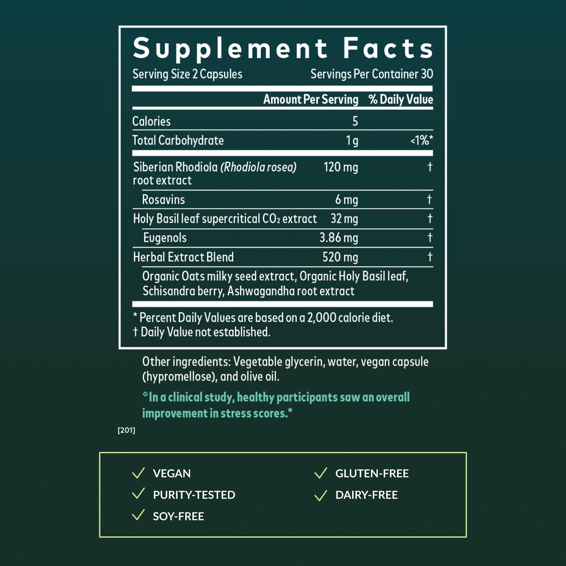 Gaia Herbs Adrenal Health Daily Support - Herbal Supplement with Ashwagandha, Holy Basil & Schisandra - Help Maintain Healthy Energy & Stress Levels* - 60 Vegan Liquid Phyto-Caps (30 Servings) Gaia Herbs uk supplements