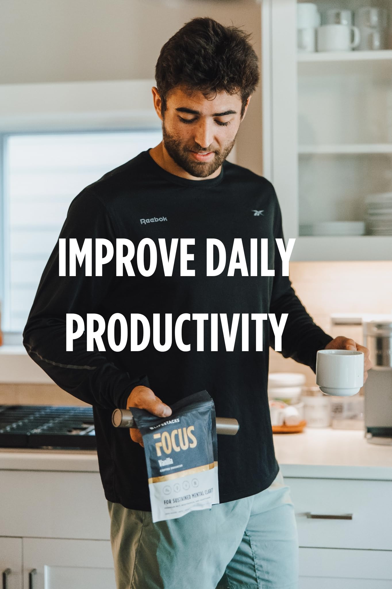LIFESTACKS Focus Coffee Creamer for Energy & Clarity - MCT Powder + Nootropics + Adaptogens - Boost Productivity Without Jitters or Crash - Keto, Vegan, 0 Sugar - with Taurine, L-Tyrosine, Rhodiola LIFESTACKS uk supplements