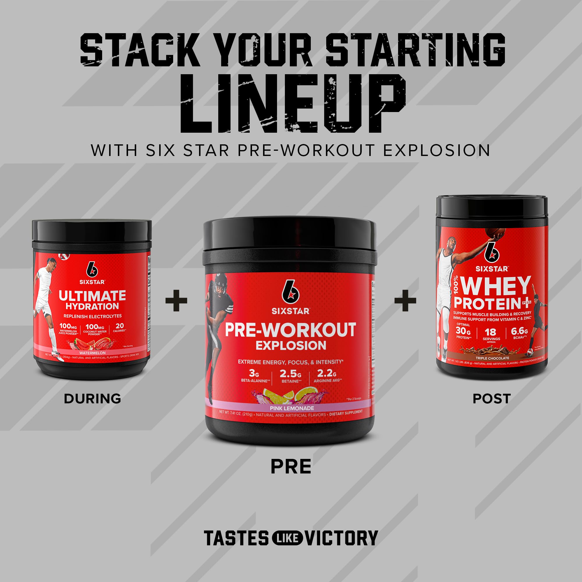 Six Star Pre Workout PreWorkout Explosion Pre Workout Powder for Men & Women PreWorkout Six Star uk supplements
