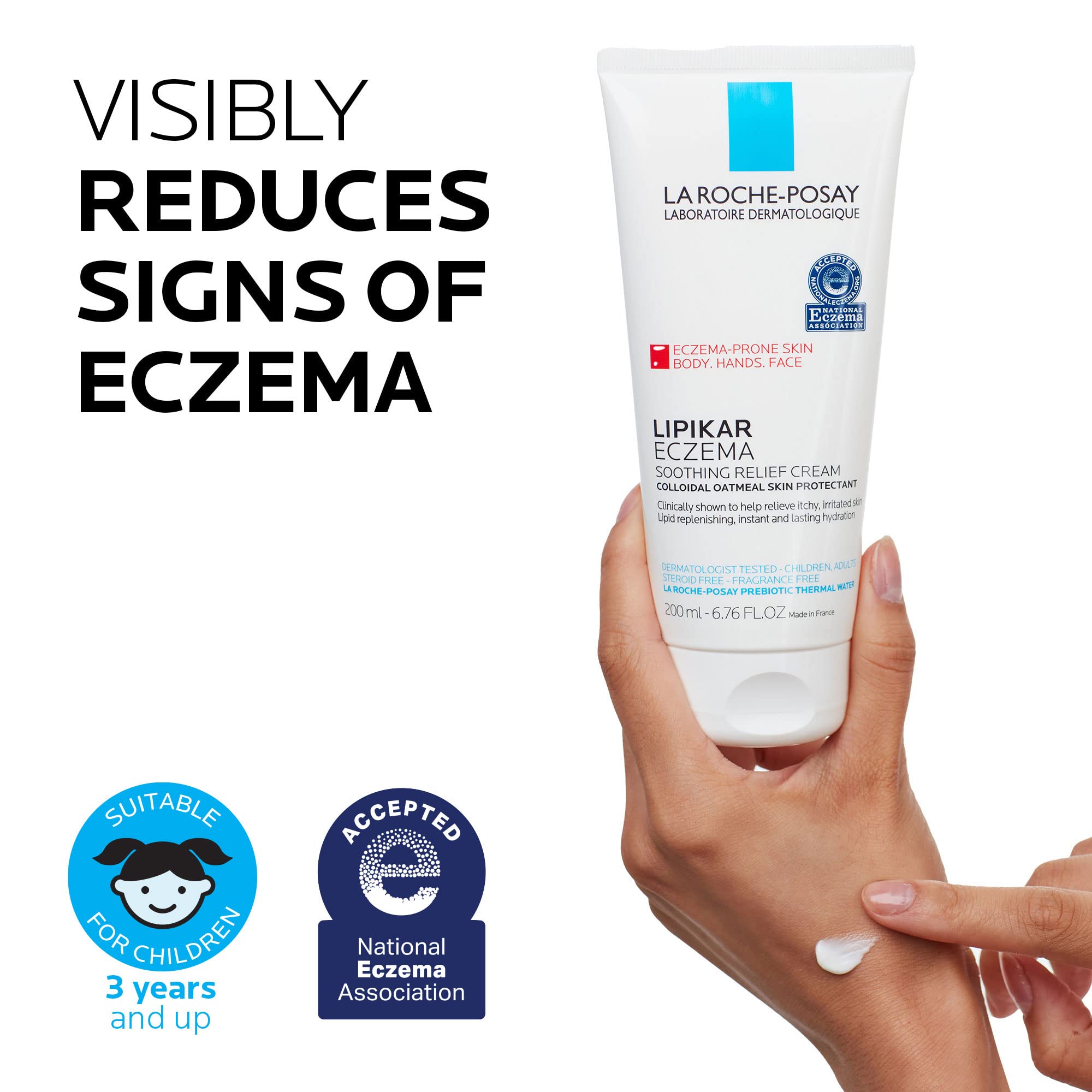 La Roche-Posay Lipikar Soothing Relief Eczema Cream, Face and Body La Roche-Posay uk supplements