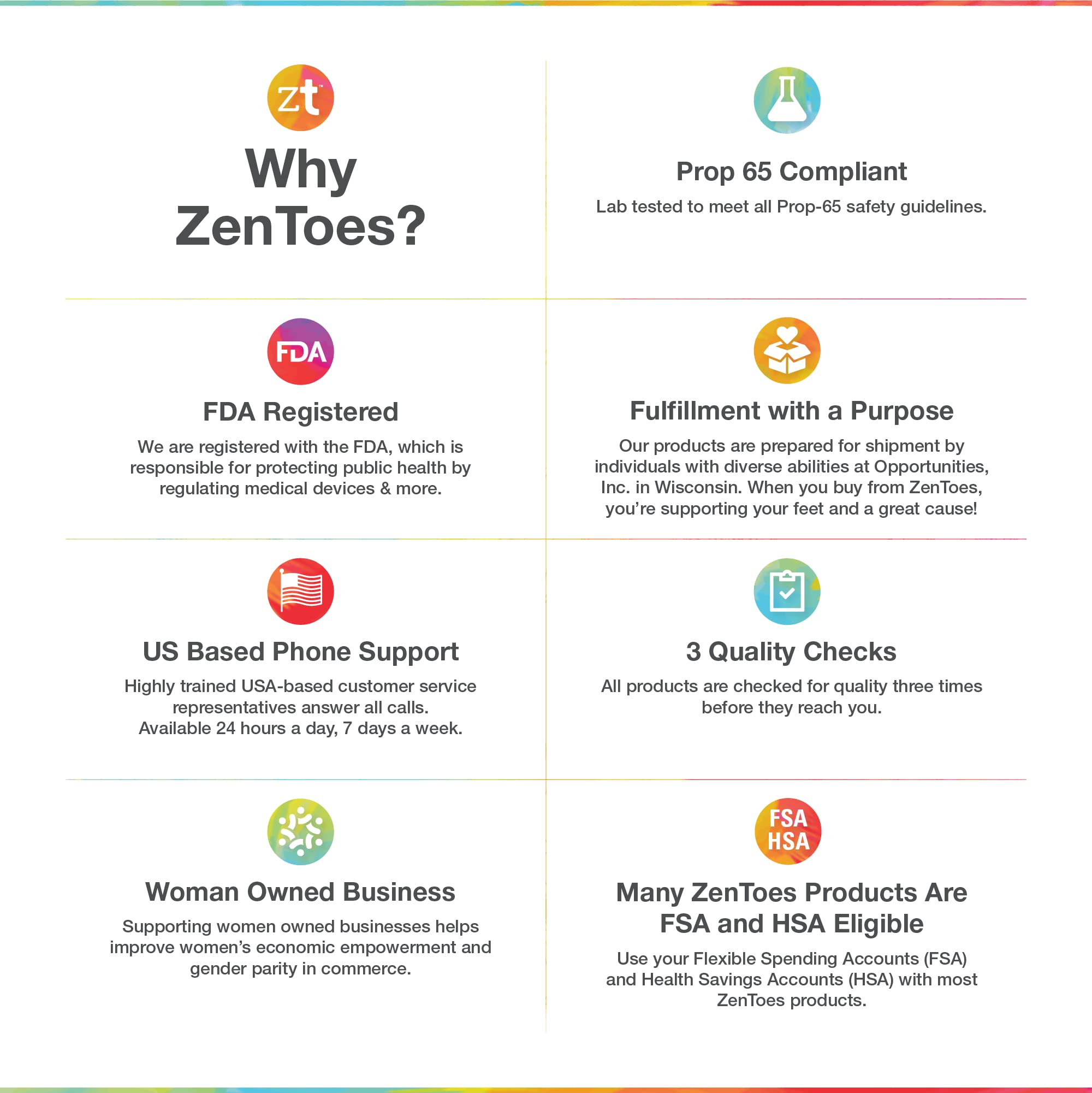 ZenToes Hammer Toe Straightener and Corrector 4 Pack Crests Relieve Foot ZenToes uk supplements