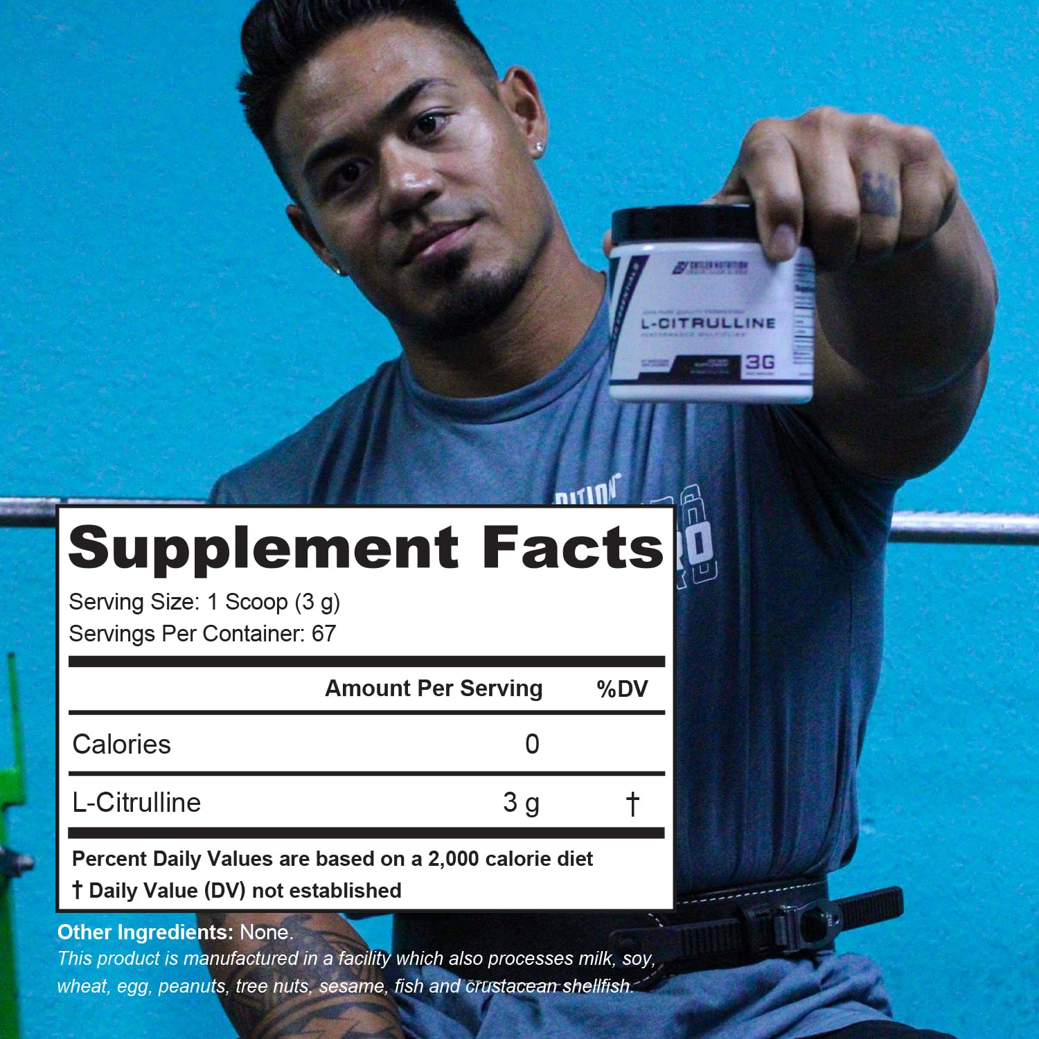 Cutler Nutrition Jay Essentials 100% Pure L-Citrulline Powder Unflavored 3g Per Serving Cutler Nutrition uk supplements