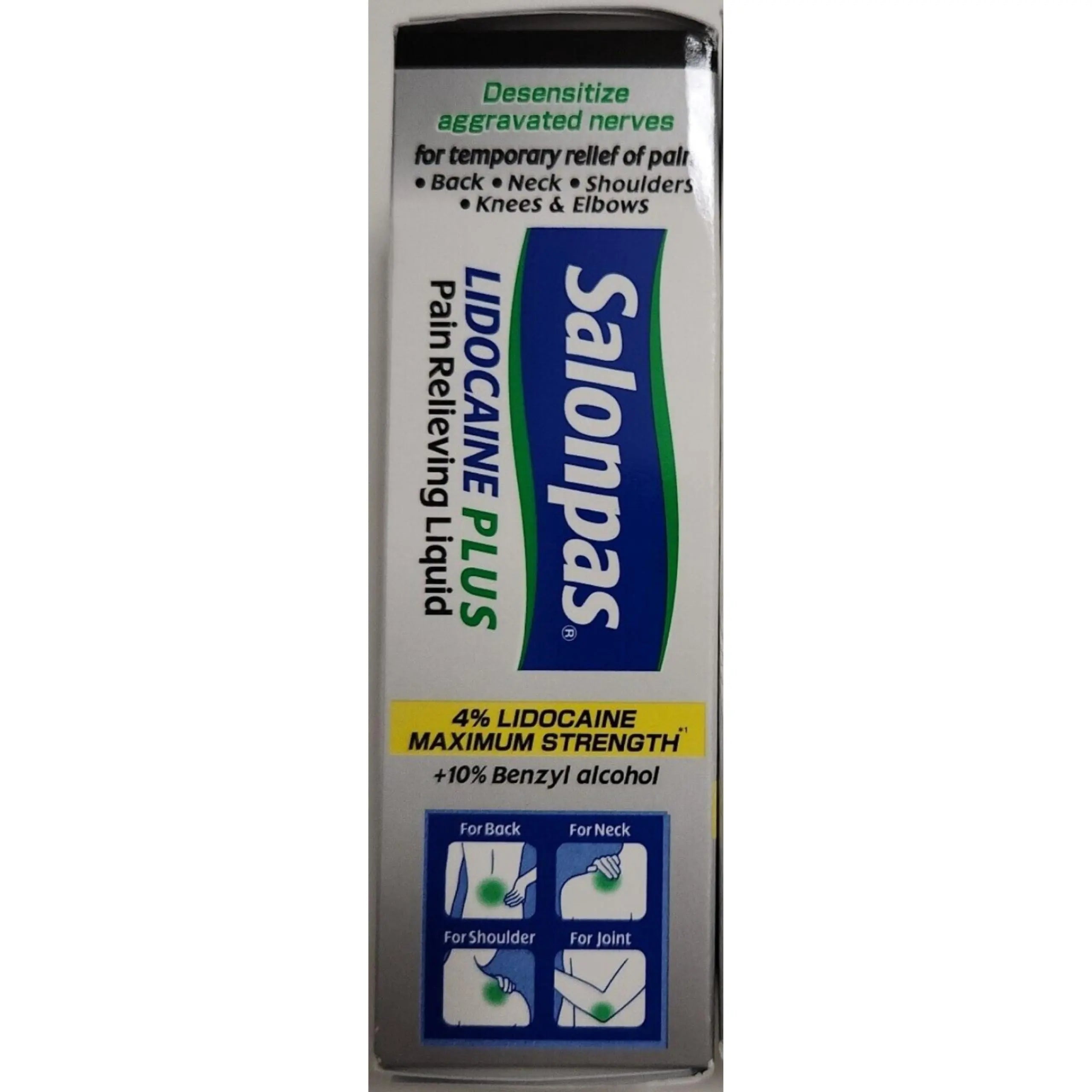Salonpas LIDOCAINE Plus Liquid (Pack of 4) Salonpas uk supplements