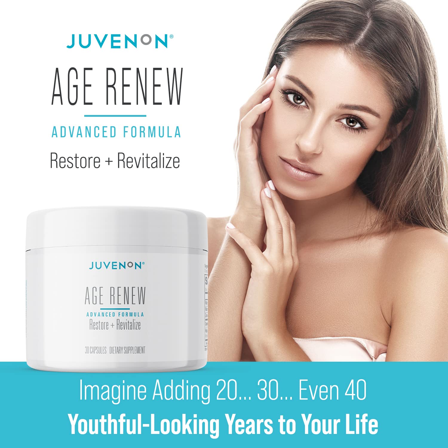 Juvenon AgeRenew Beta Glucan Anti Aging Immunity Support Supplement, Beta Glucan with Zinc Quercetin for Immune Defense Boost Juvenon uk supplements
