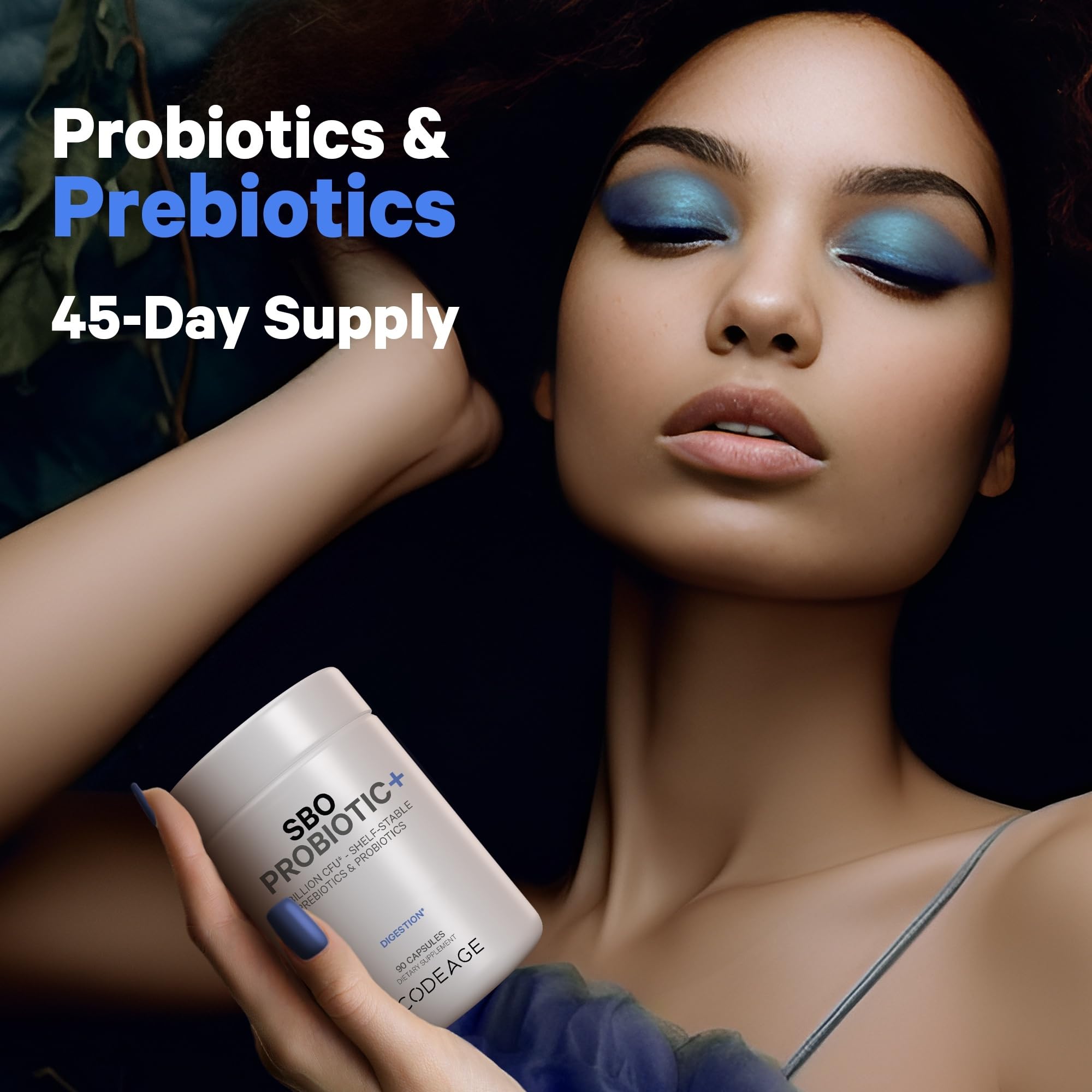Codeage Daily ADK Vitamin & Probiotic Bundle – Vitamin A Retinyl Palmitate, Vitamin D3 Cholecalciferol, Vitamin K, 50 Billion CFU SBO Probiotic Blend, Non-GMO Codeage uk supplements