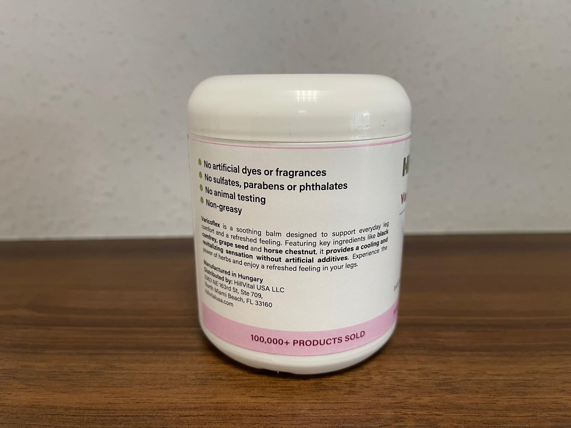 Hill Vital Natural Solutions HillVital Herbal Leg Care Balm with Horse Chestnut – Lightweight Botanical Cream for Daily Skin Care & Massage, Non-Greasy Formula for Legs & Body, 250 ml Hill Vital Natural Solutions uk supplements