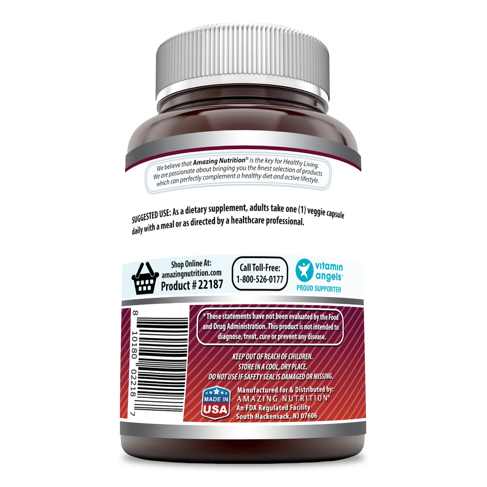 Amazing Formulas Quercetin 500mg 120 Veggie Capsules Supplement - Non-GMO Amazing Nutrition uk supplements