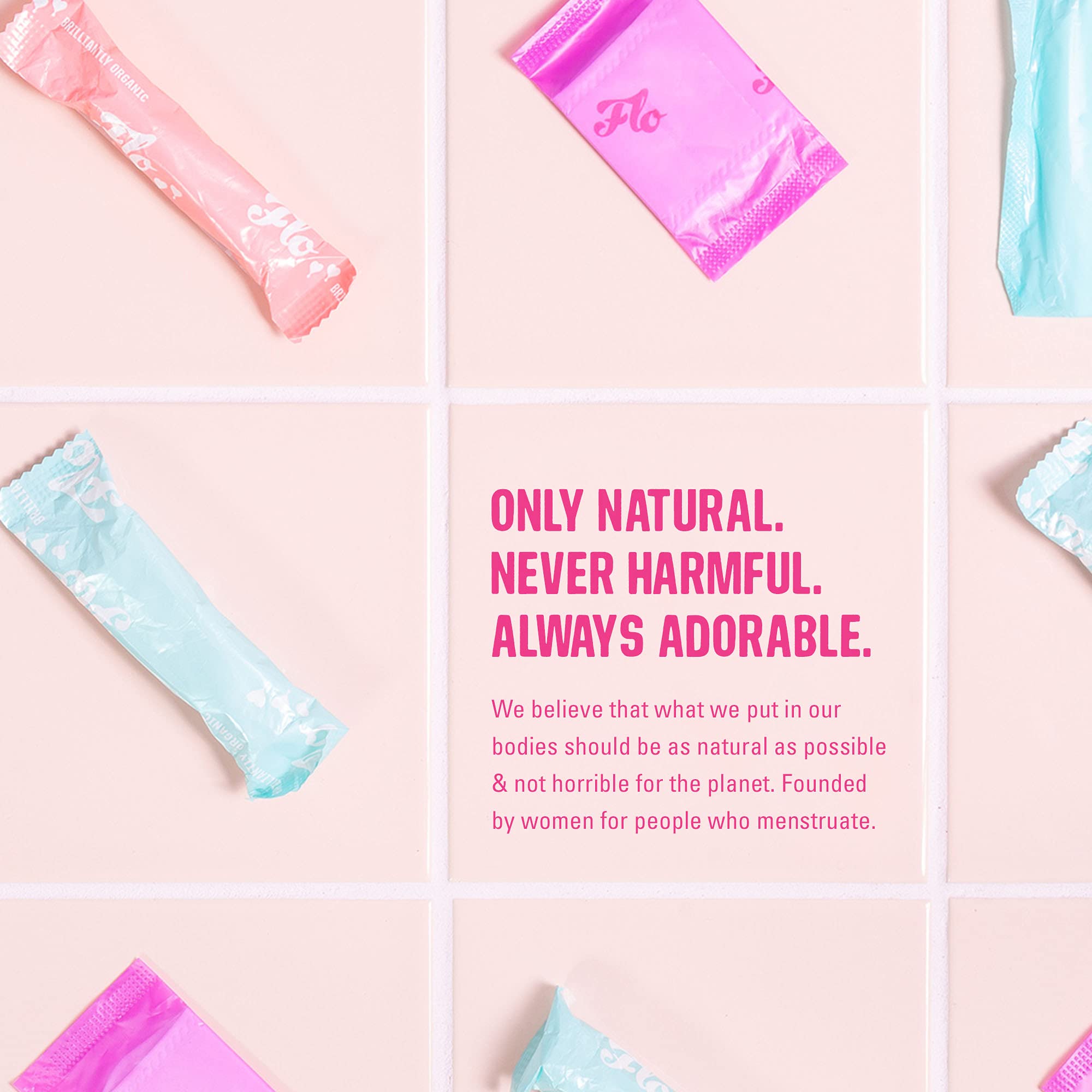 FLO - Organic Bamboo Daily Panty Liners, Plant-Based Cotton, Biodegradable FLO uk supplements