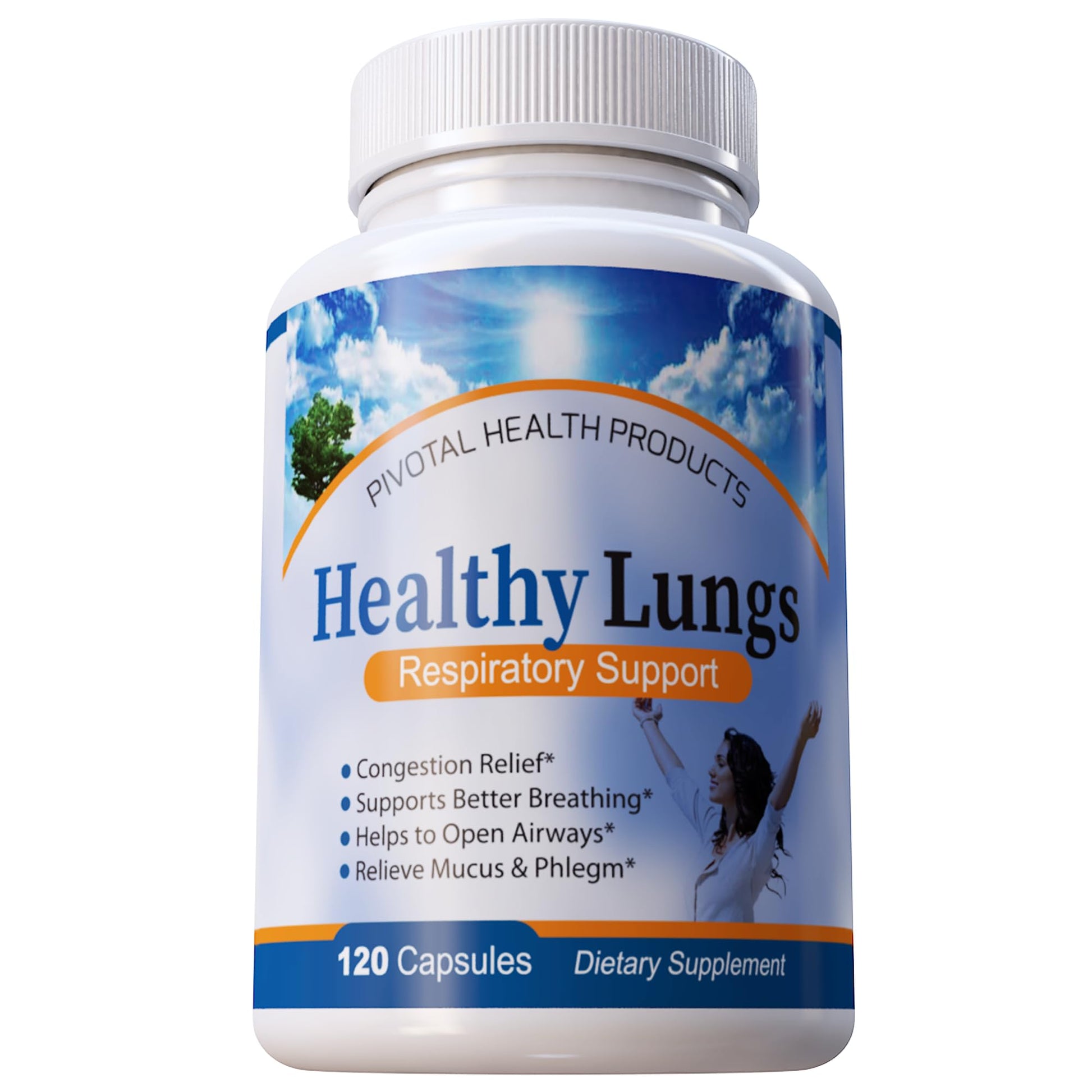Healthy Lungs 120 Capsules - Improve Lung Function, Breathe Better, Stop Mucus, Phlegm and Allergies Quickly. Get Relief Fast with Healthy Lungs an All Natural Lung Health Supplement Serrasolv 360 uk supplements