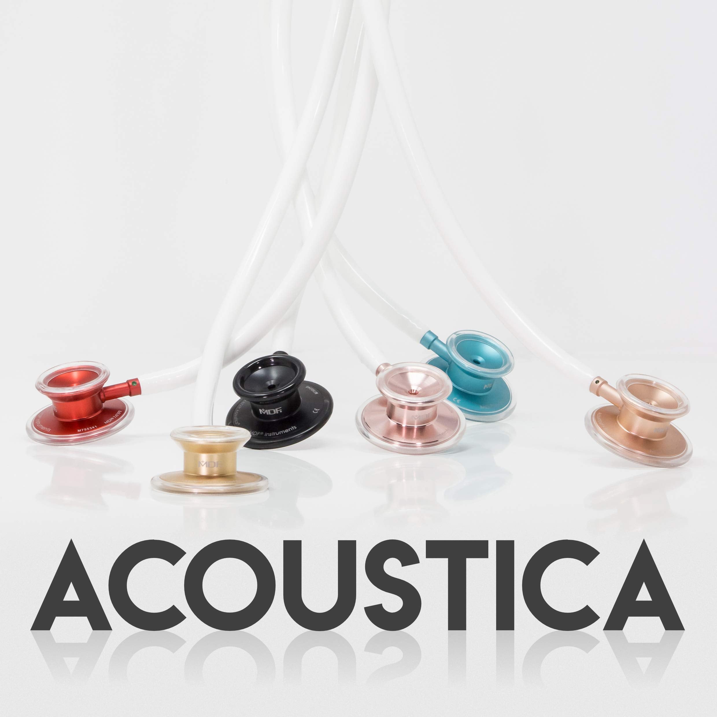 MDF Acoustica Lightweight Stethoscope for Doctors, Nurses, Students MDF Instruments uk supplements