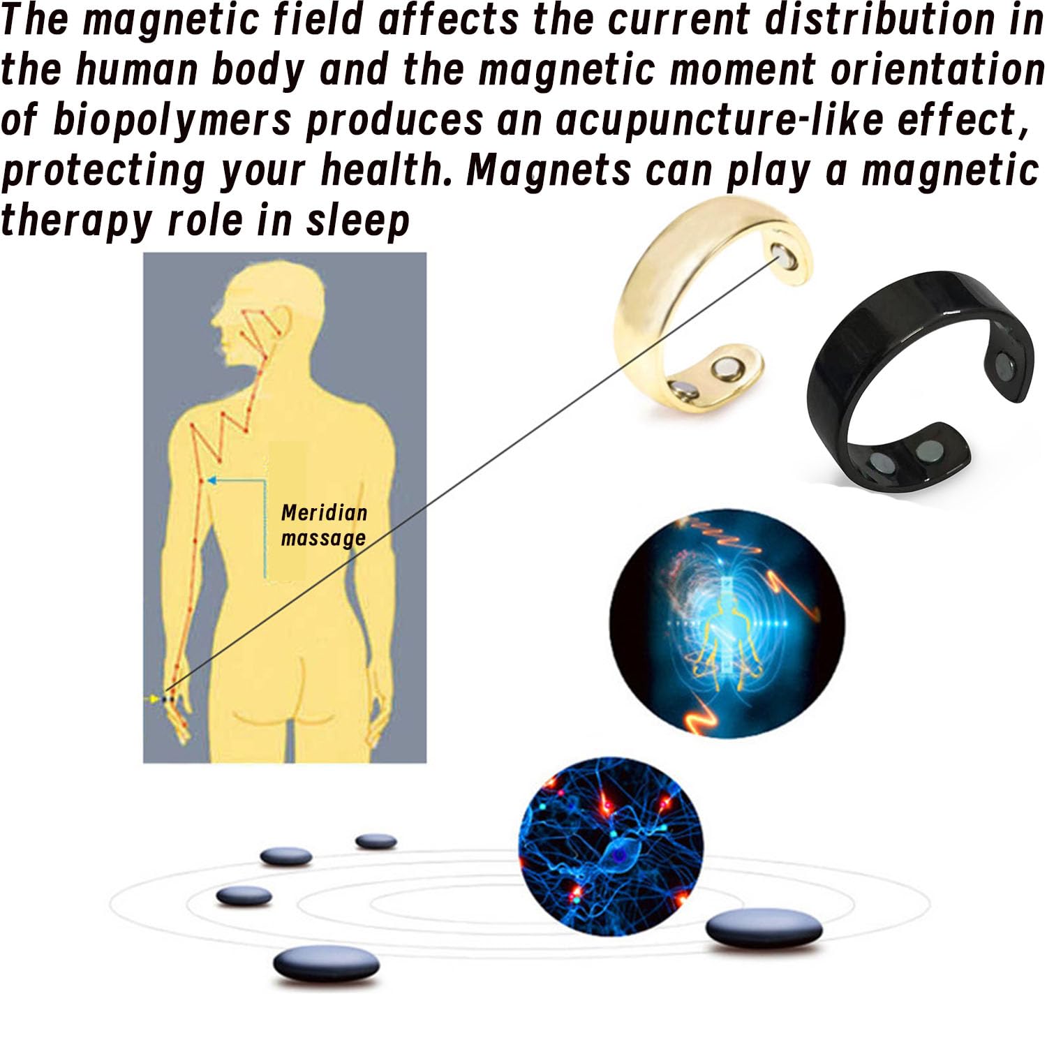 HVZZ Calmi Ring, Olux Rings for Women, Calmi Magnetic Ring for Lymphatic Drainage Arthritis Pain Relief HVZZ uk supplements