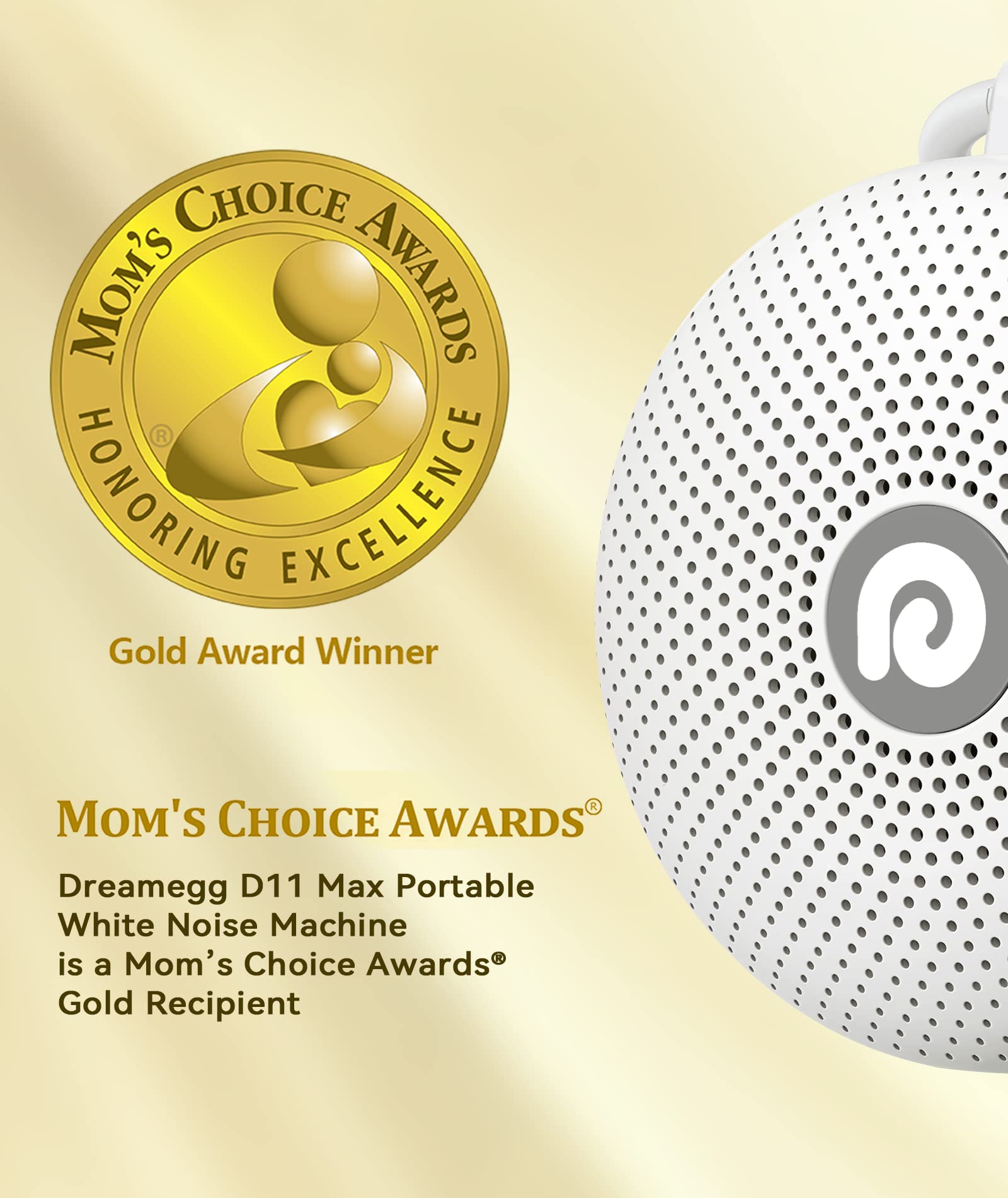 Dreamegg White Noise Machine - Portable Sound Machine for Baby Adult, Features Powerful Battery Dreamegg uk supplements